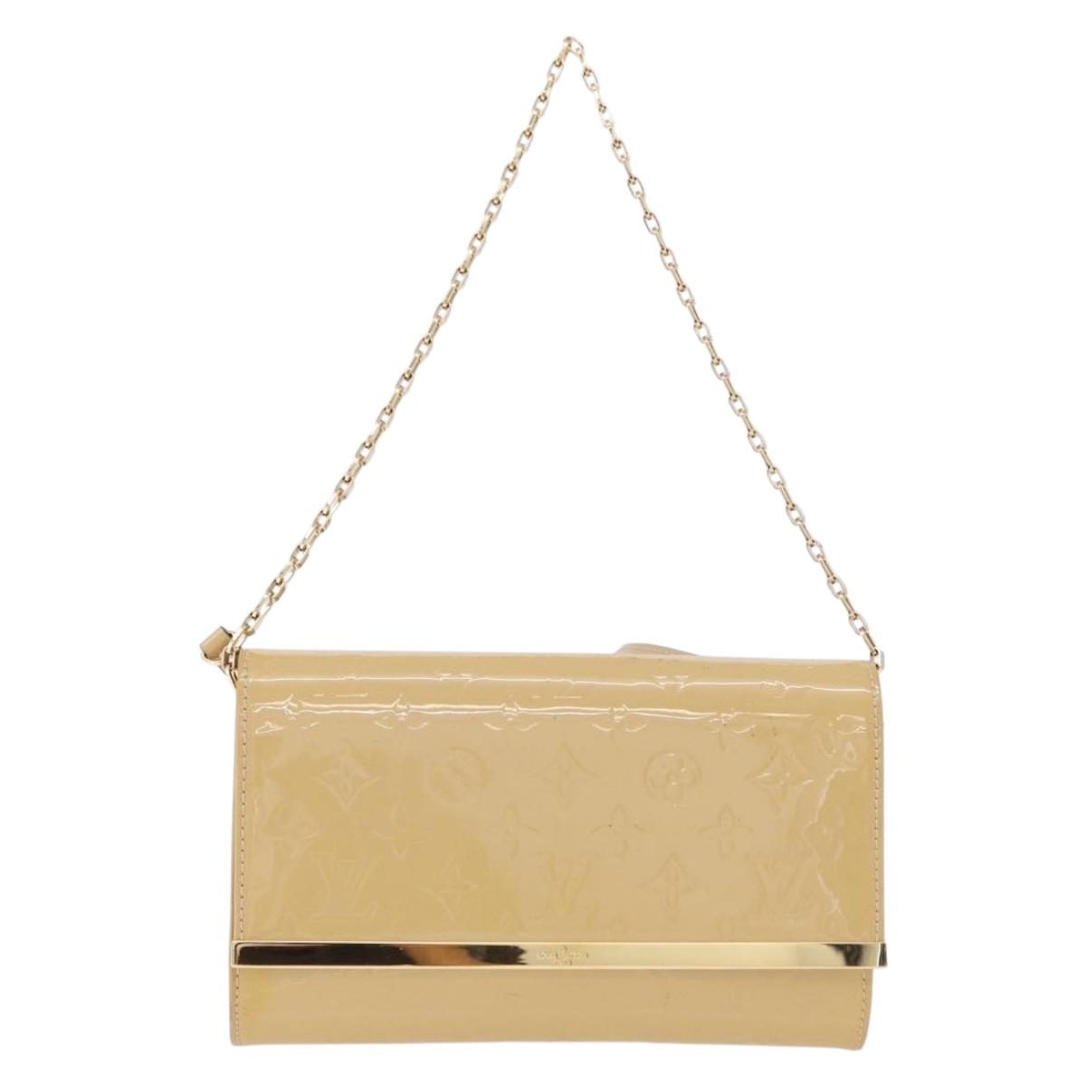 LOUIS VUITTON Monogram Vernis Clutch Ana Clutch Bag Dunne M90194 LV Auth ep15600