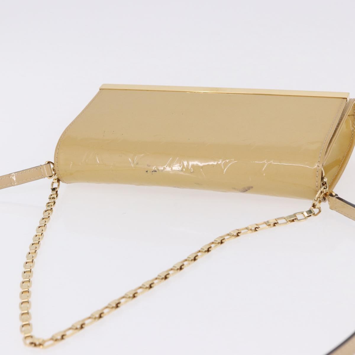LOUIS VUITTON Monogram Vernis Clutch Ana Clutch Bag Dunne M90194 LV Auth ep15600