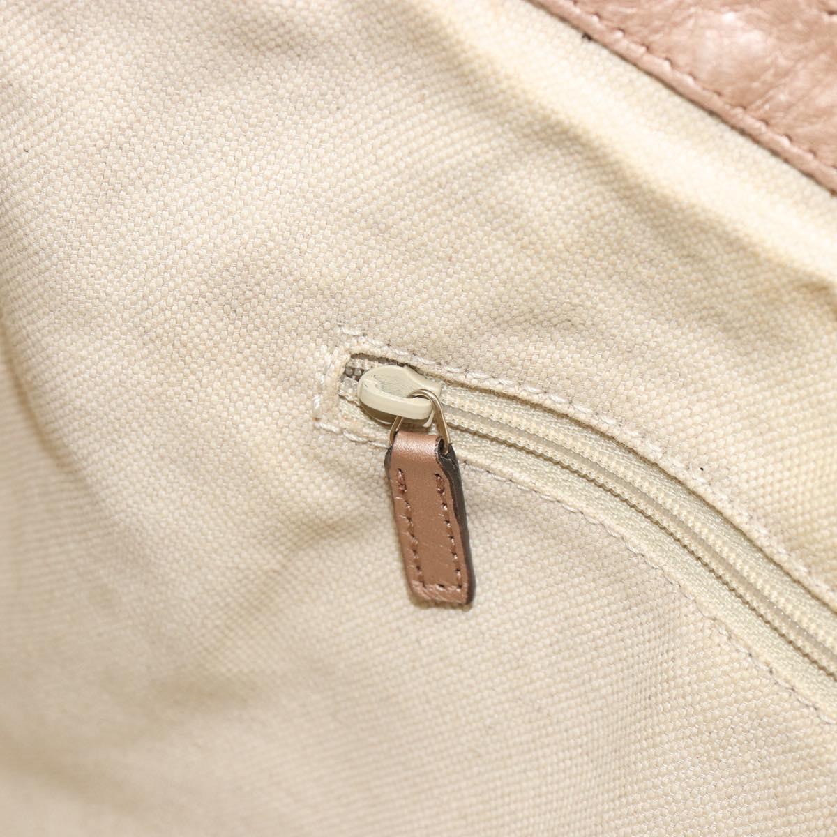 GUCCI Sukey Shoulder Bag Leather Champagne Gold 232955 Auth ep15604