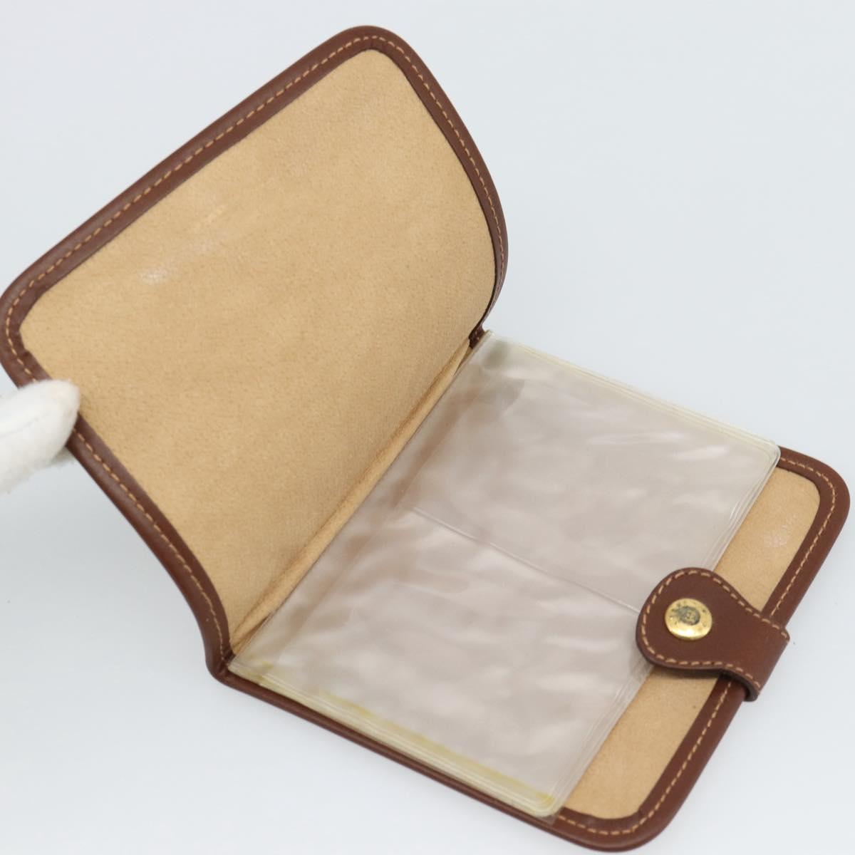 GUCCI Micro GG Supreme Shoulder Bag PVC Beige Gold Auth ep15606