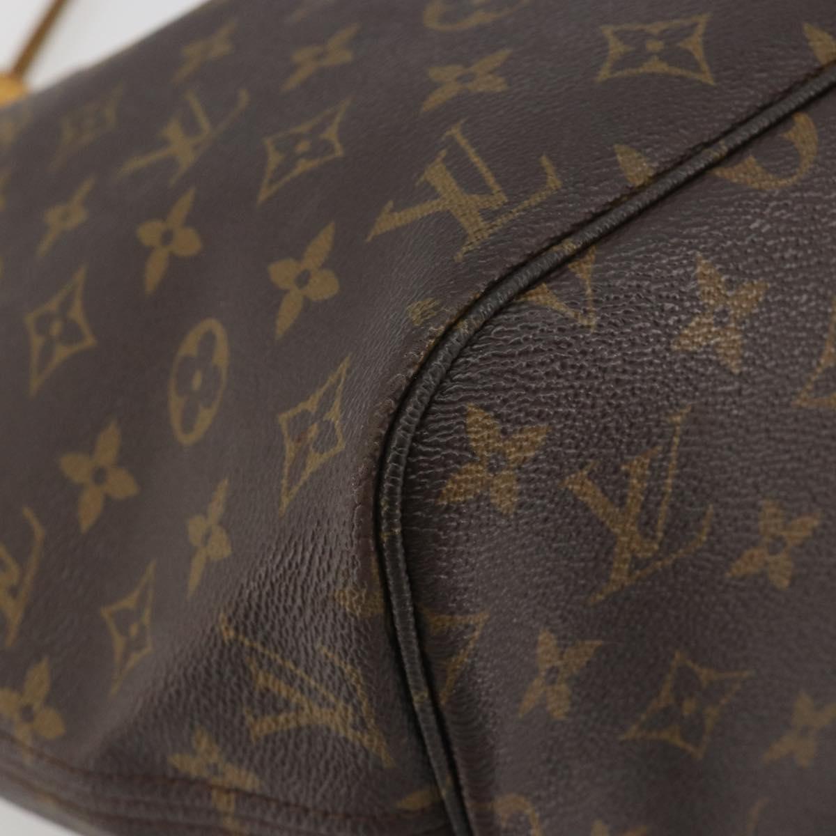 LOUIS VUITTON Monogram Neverfull MM Tote Bag M40156 LV Auth ep15608
