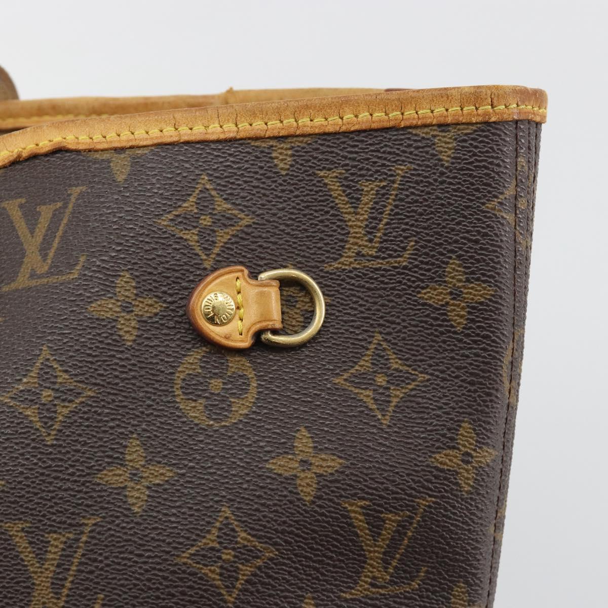 LOUIS VUITTON Monogram Neverfull MM Tote Bag M40156 LV Auth ep15608