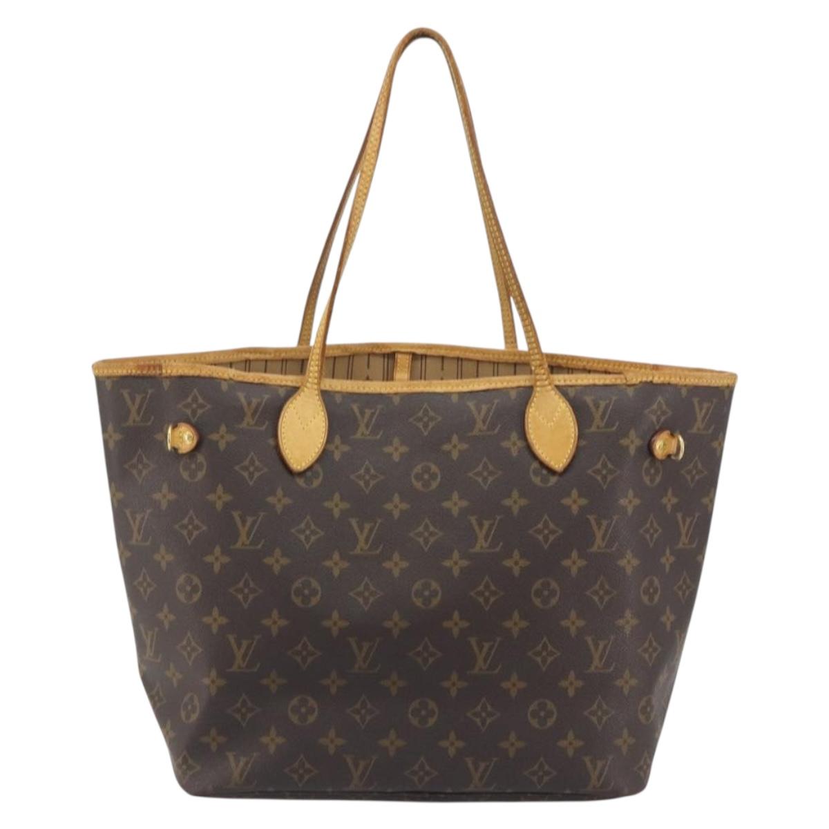 LOUIS VUITTON Monogram Neverfull MM Tote Bag M40156 LV Auth ep15608