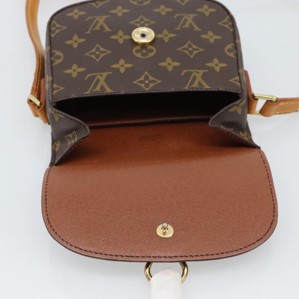 LOUIS VUITTON Monogram Saint Cloud PM Shoulder Bag M51244 LV Auth ep15616A