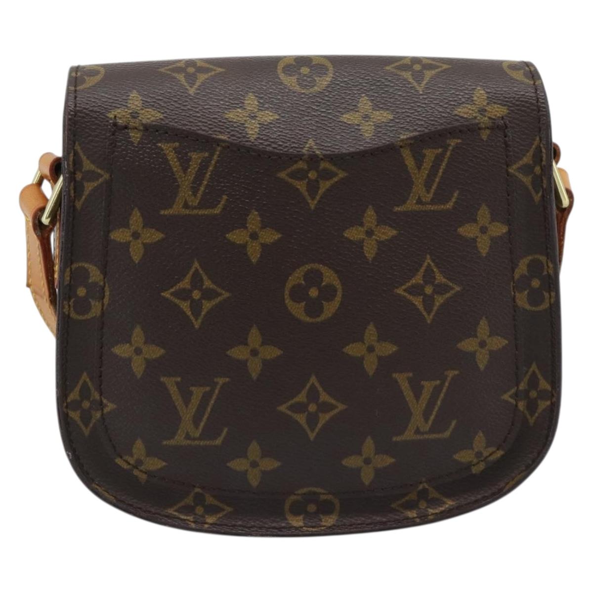 LOUIS VUITTON Monogram Saint Cloud PM Shoulder Bag M51244 LV Auth ep15616A