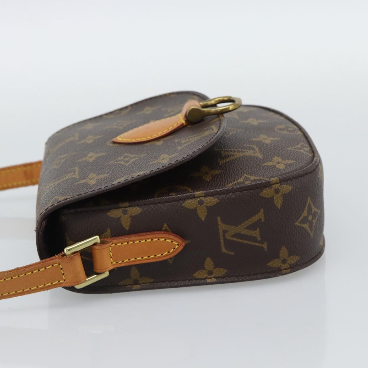 LOUIS VUITTON Monogram Saint Cloud PM Shoulder Bag M51244 LV Auth ep15616A