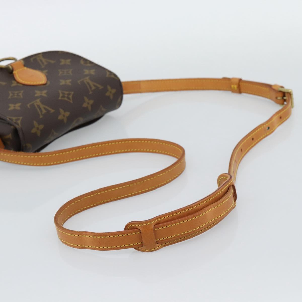 LOUIS VUITTON Monogram Saint Cloud PM Shoulder Bag M51244 LV Auth ep15616A