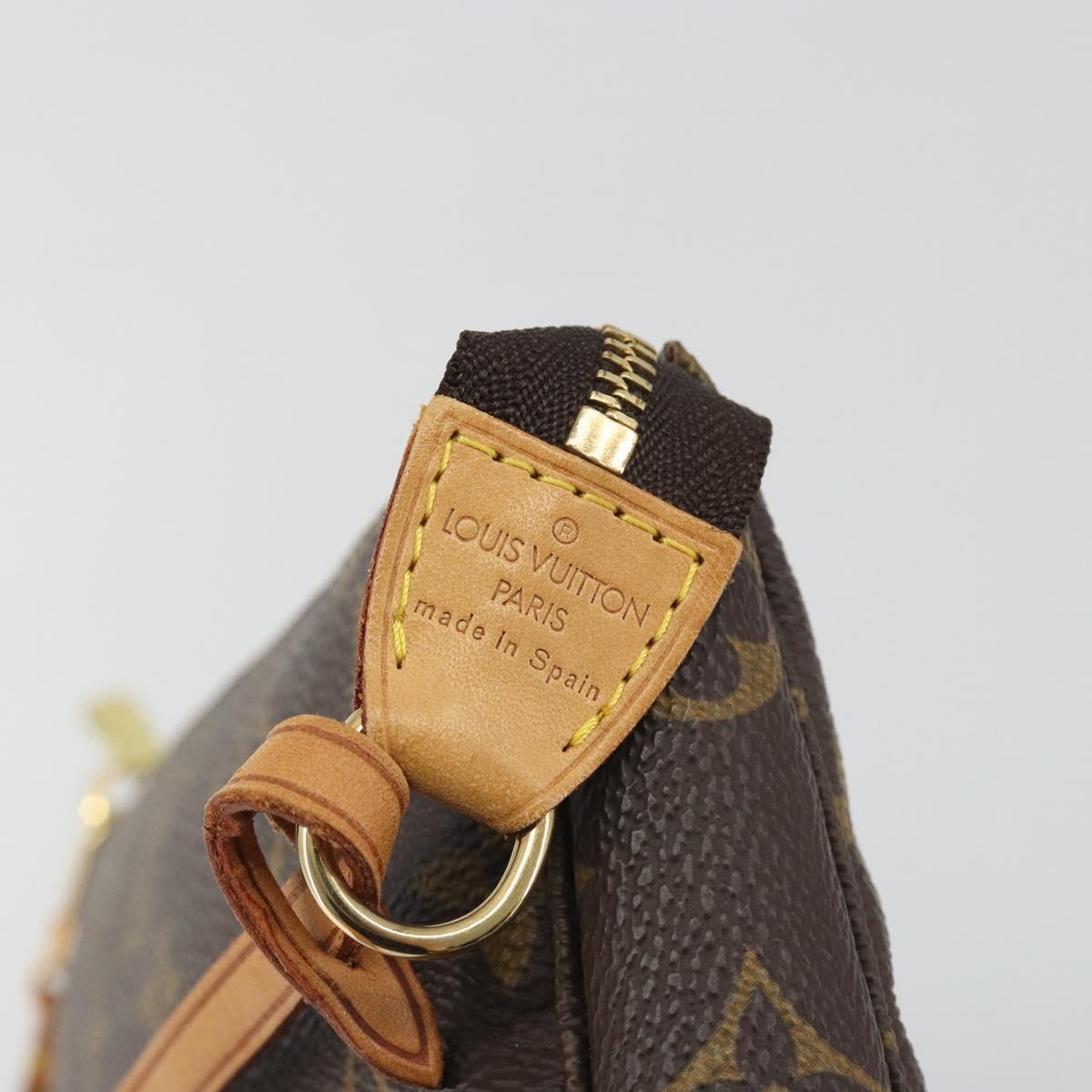 LOUIS VUITTON Monogram Pochette Accessoires Pouch M51980 LV Auth ep15618A