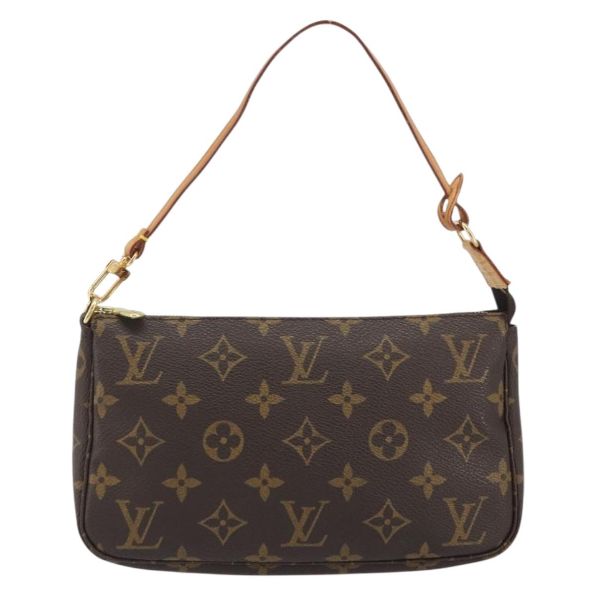 LOUIS VUITTON Monogram Pochette Accessoires Pouch M51980 LV Auth ep15618A