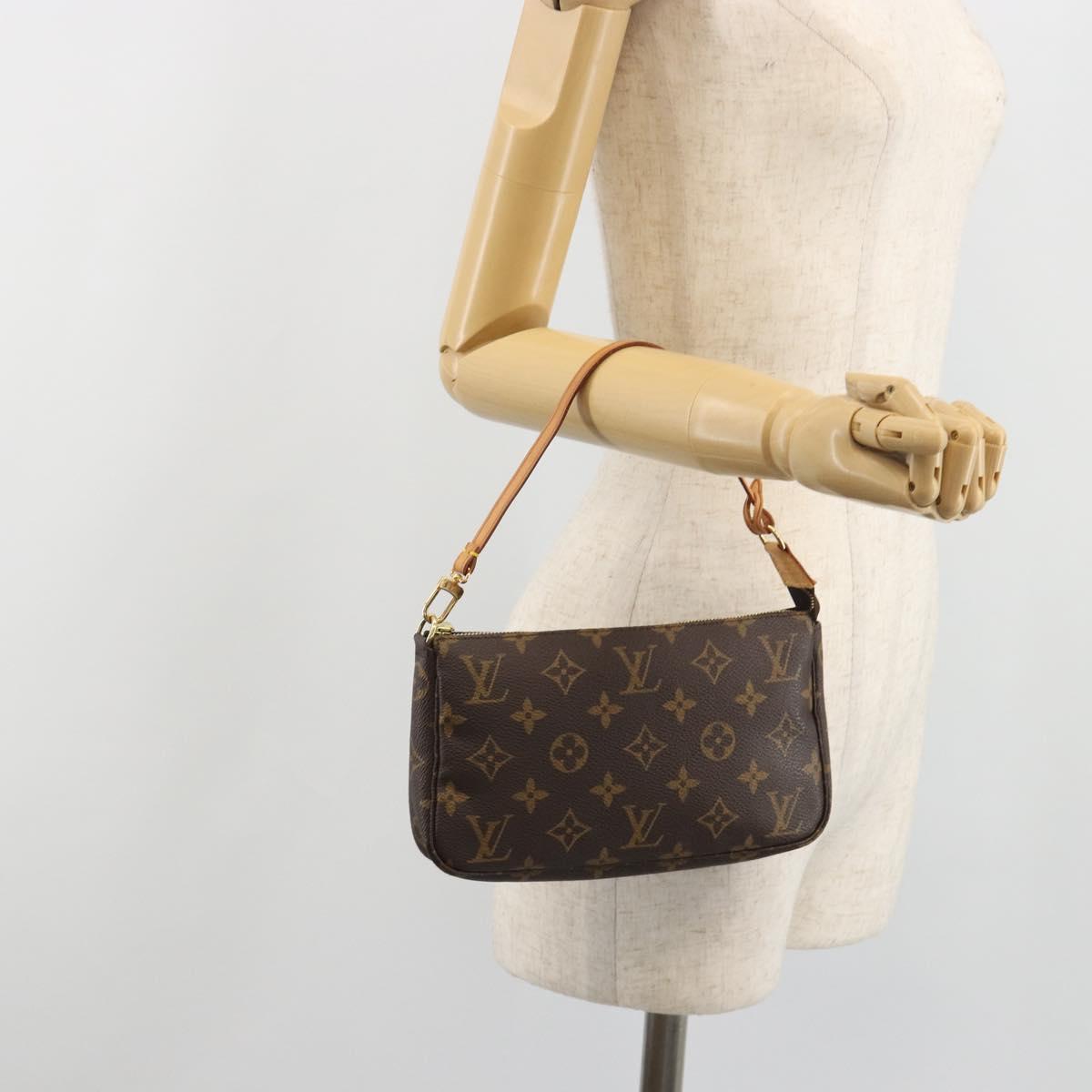 LOUIS VUITTON Monogram Pochette Accessoires Pouch M51980 LV Auth ep15618A
