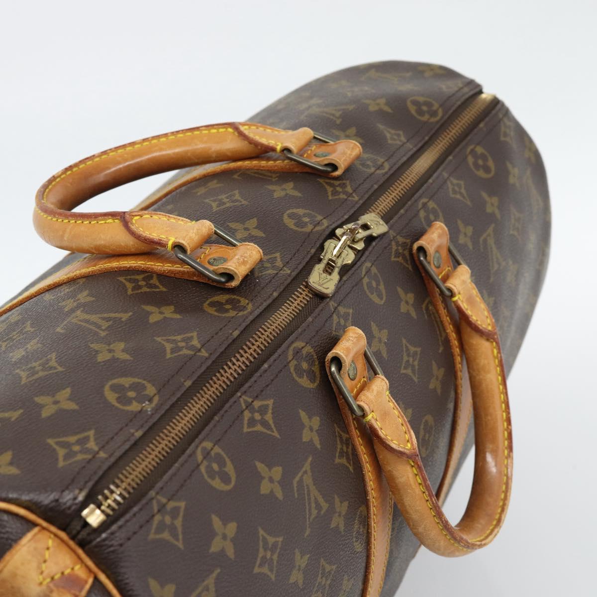 LOUIS VUITTON Monogram Keepall 45 Boston Bag M41428 LV Auth ep15621