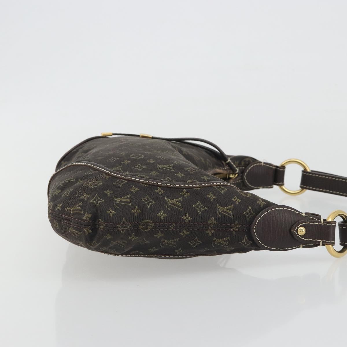 LOUIS VUITTON Monogram Mini Manon PM Shoulder Bag Ebene M95621 LV Auth ep15623A