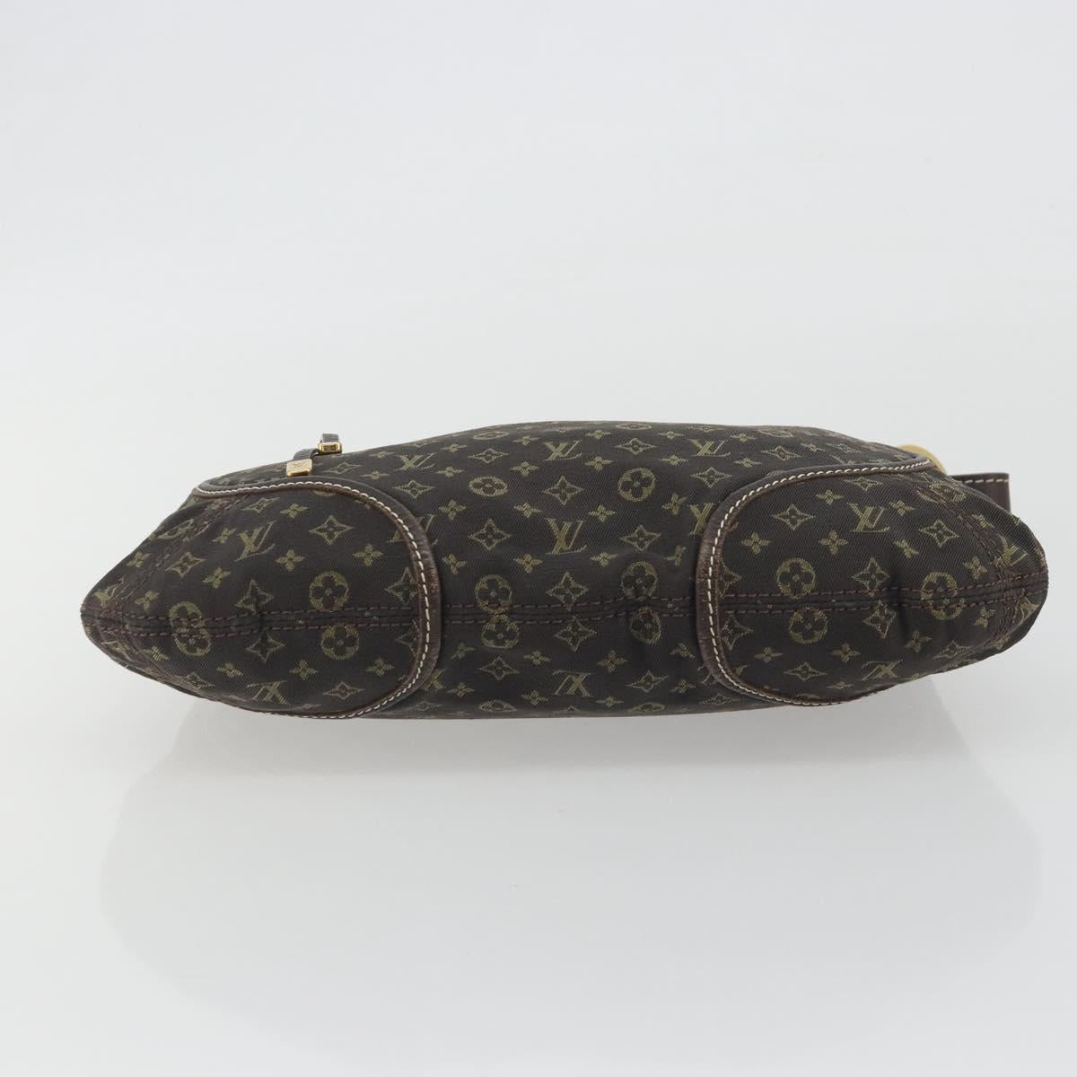 LOUIS VUITTON Monogram Mini Manon PM Shoulder Bag Ebene M95621 LV Auth ep15623A