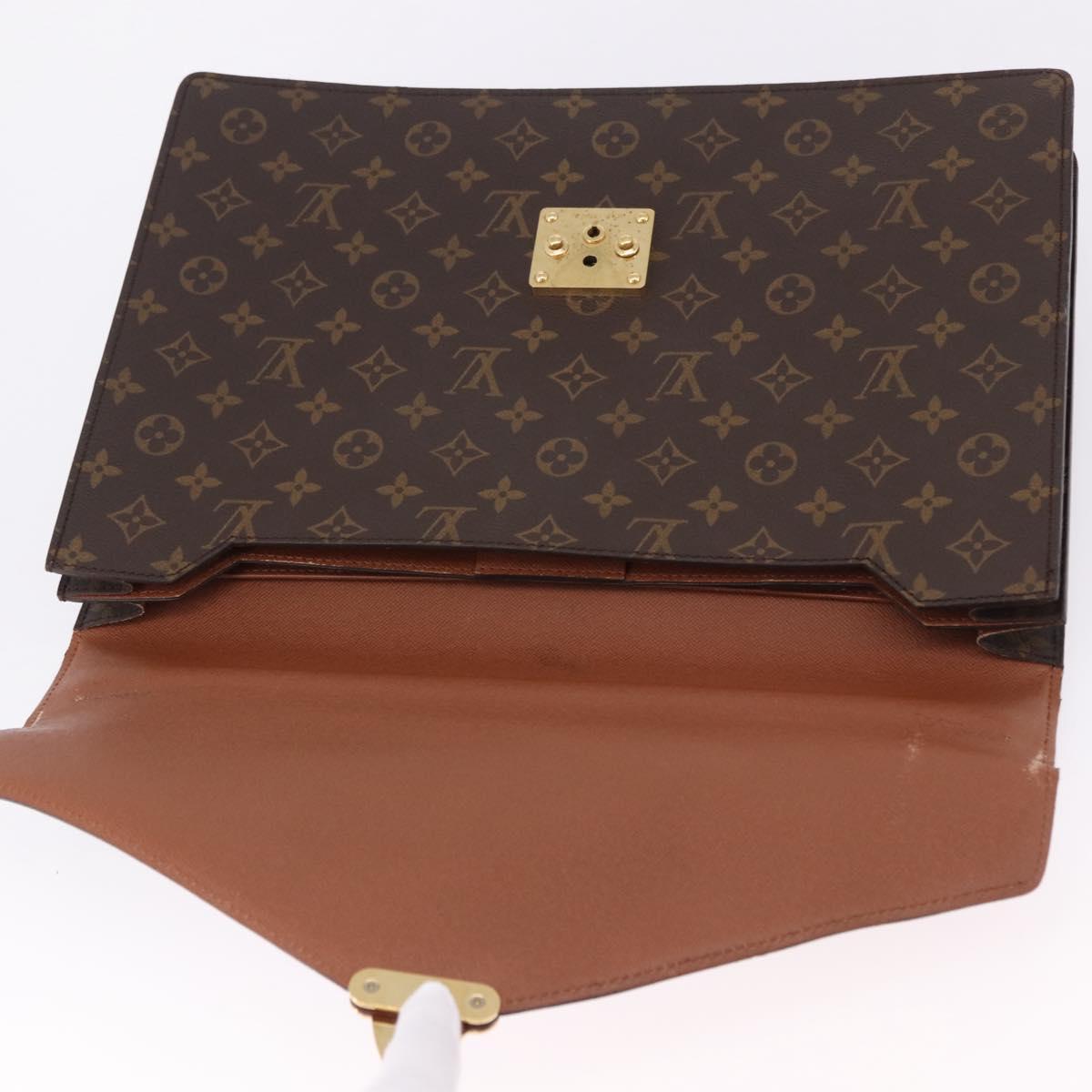 LOUIS VUITTON Monogram Serviette Conseiller Briefcase M53331 LV Auth ep15624