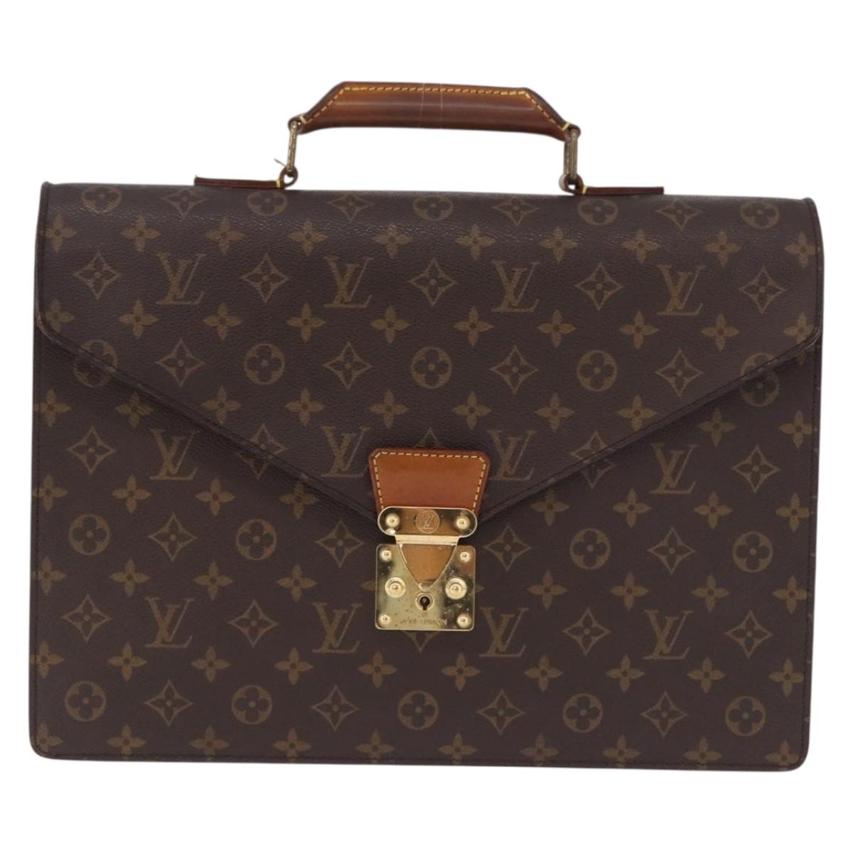 LOUIS VUITTON Monogram Serviette Conseiller Briefcase M53331 LV Auth ep15624