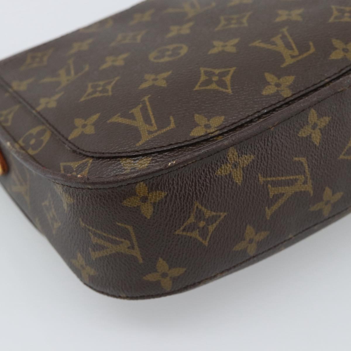 LOUIS VUITTON Monogram Saint Cloud GM Shoulder Bag M51242 LV Auth ep15626
