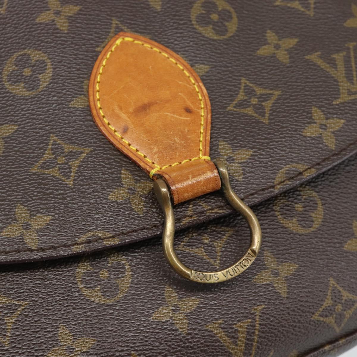 LOUIS VUITTON Monogram Saint Cloud GM Shoulder Bag M51242 LV Auth ep15626