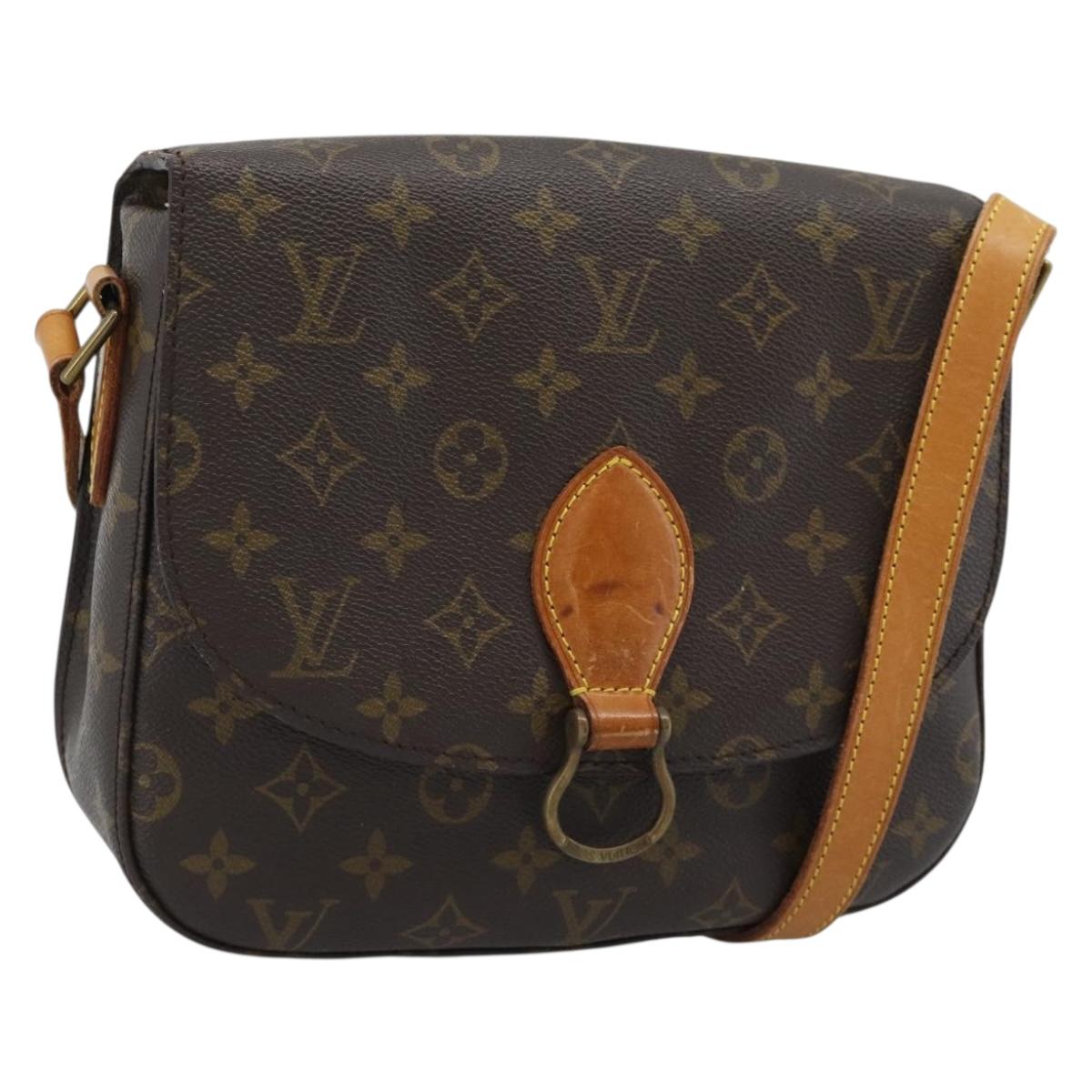 LOUIS VUITTON Monogram Saint Cloud GM Shoulder Bag M51242 LV Auth ep15626