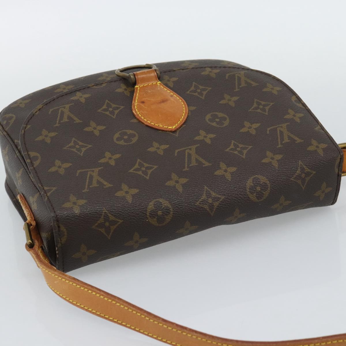 LOUIS VUITTON Monogram Saint Cloud GM Shoulder Bag M51242 LV Auth ep15626