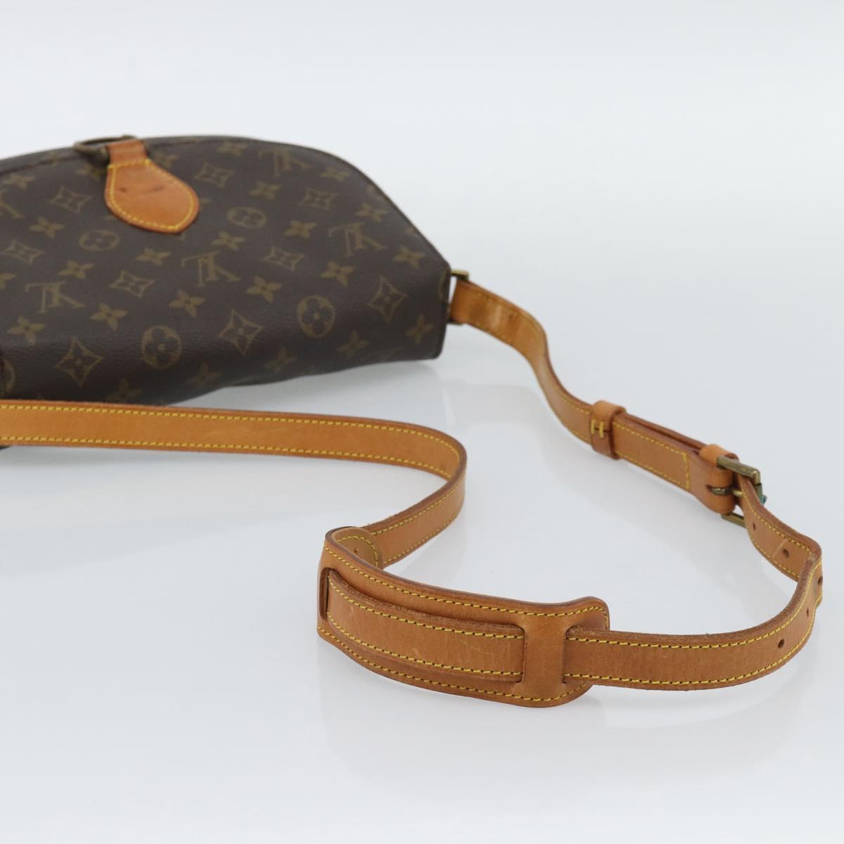 LOUIS VUITTON Monogram Saint Cloud GM Shoulder Bag M51242 LV Auth ep15626