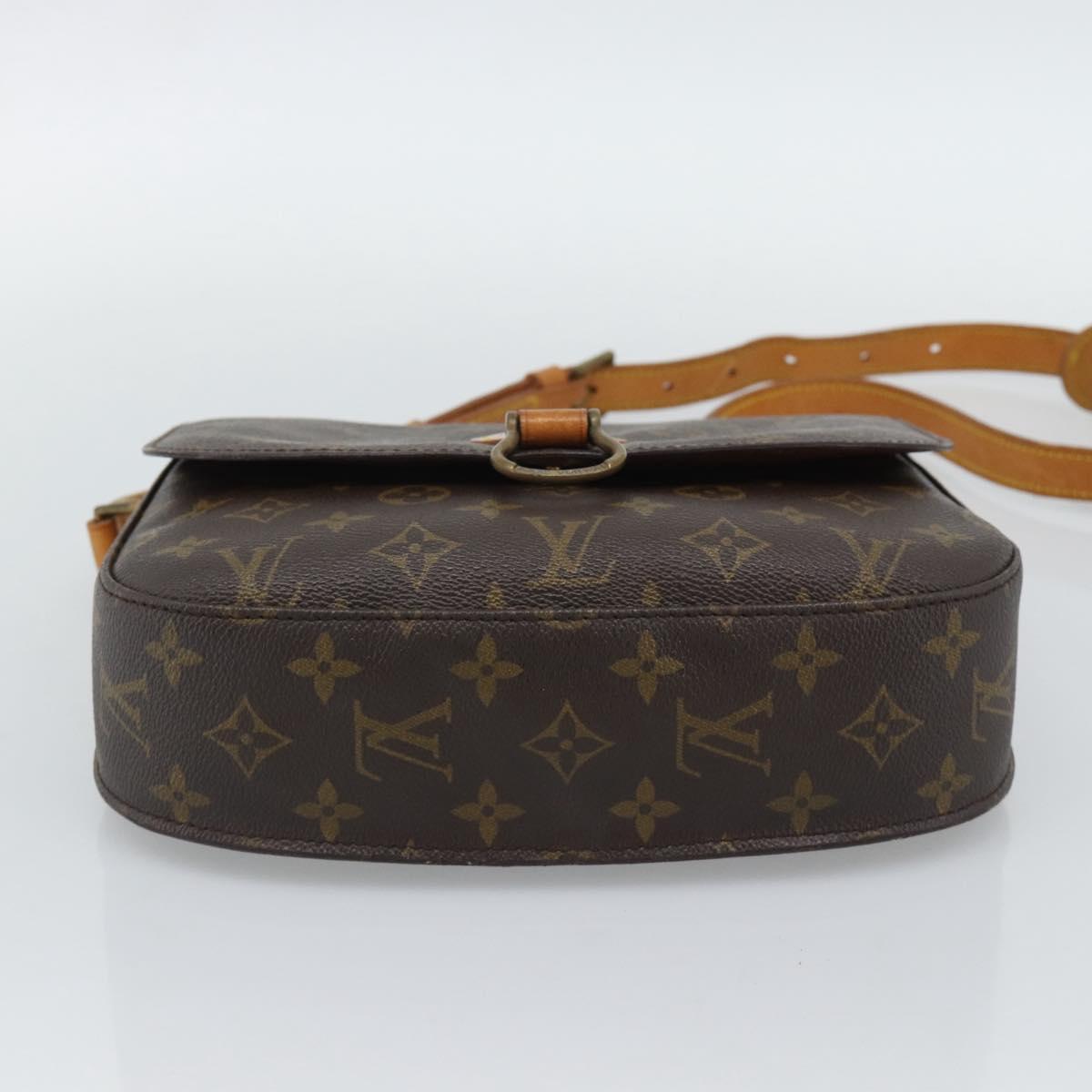 LOUIS VUITTON Monogram Saint Cloud GM Shoulder Bag M51242 LV Auth ep15626