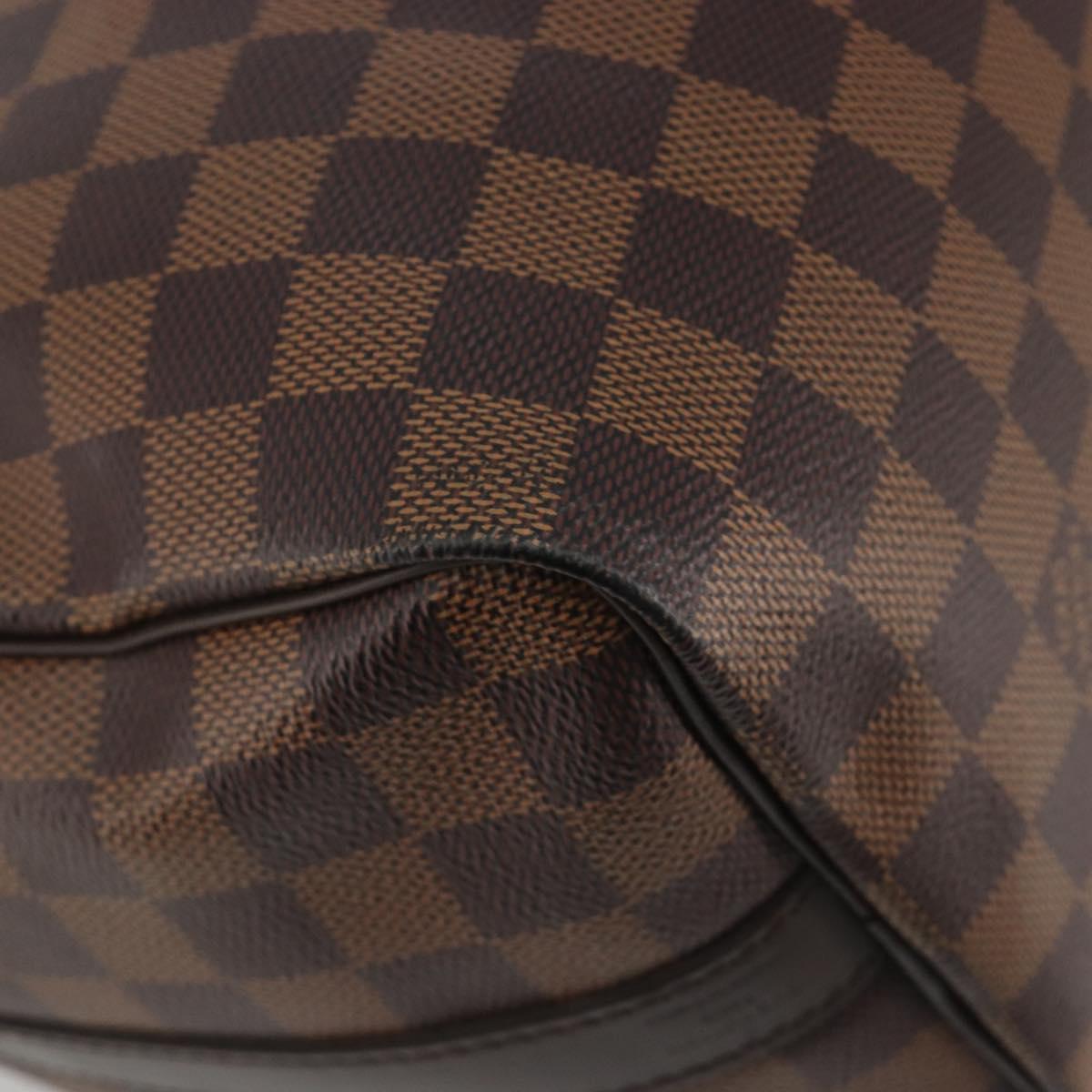 LOUIS VUITTON Damier Ebene Speedy Bandouliere 25 Hand Bag N41368 Auth ep15627V