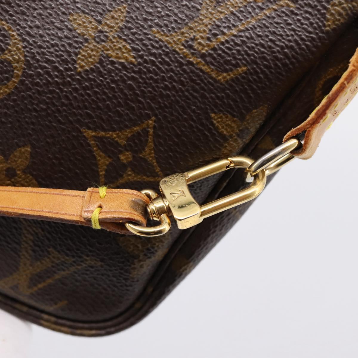 LOUIS VUITTON Monogram Pochette Accessoires Pouch M51980 LV Auth ep15630A