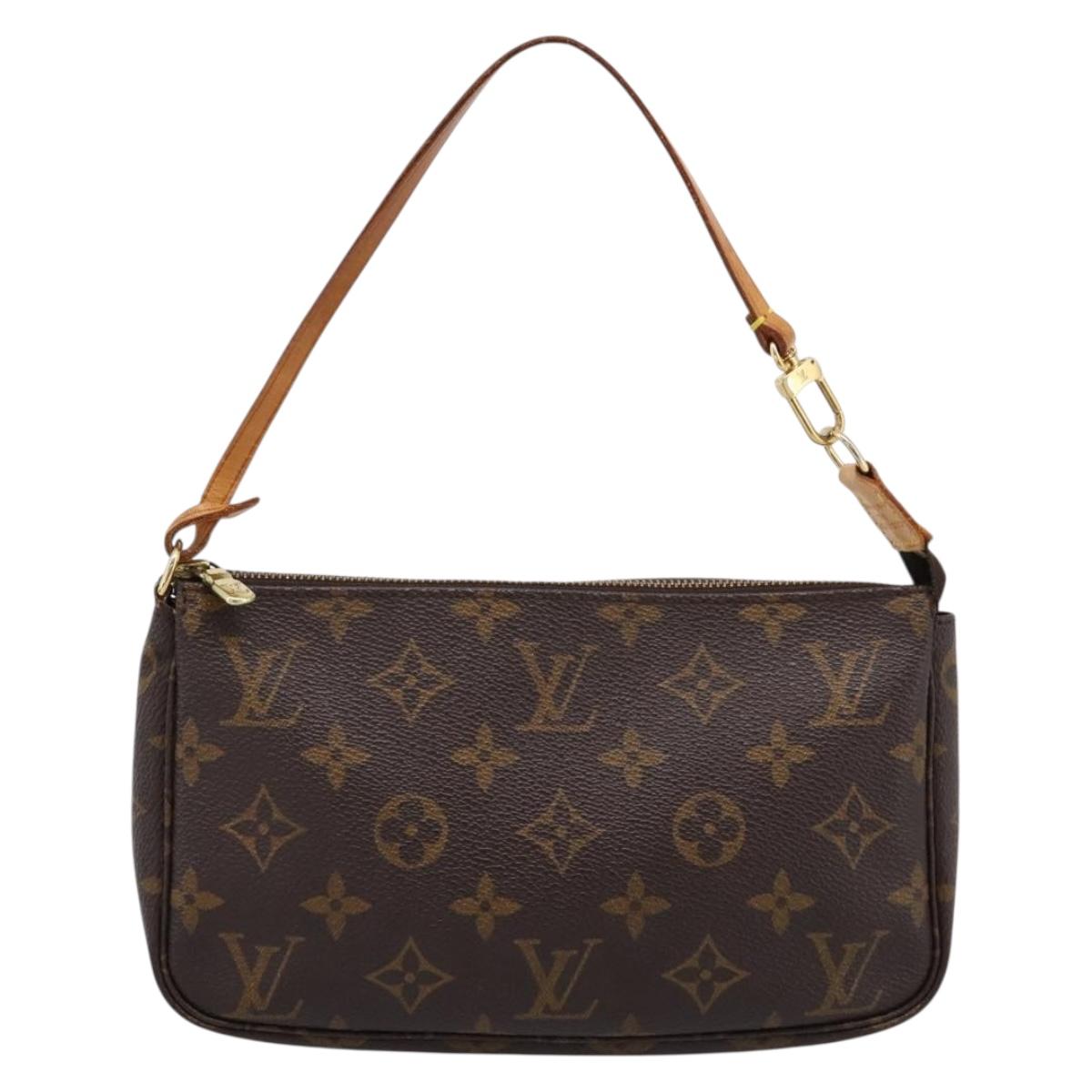 LOUIS VUITTON Monogram Pochette Accessoires Pouch M51980 LV Auth ep15630A