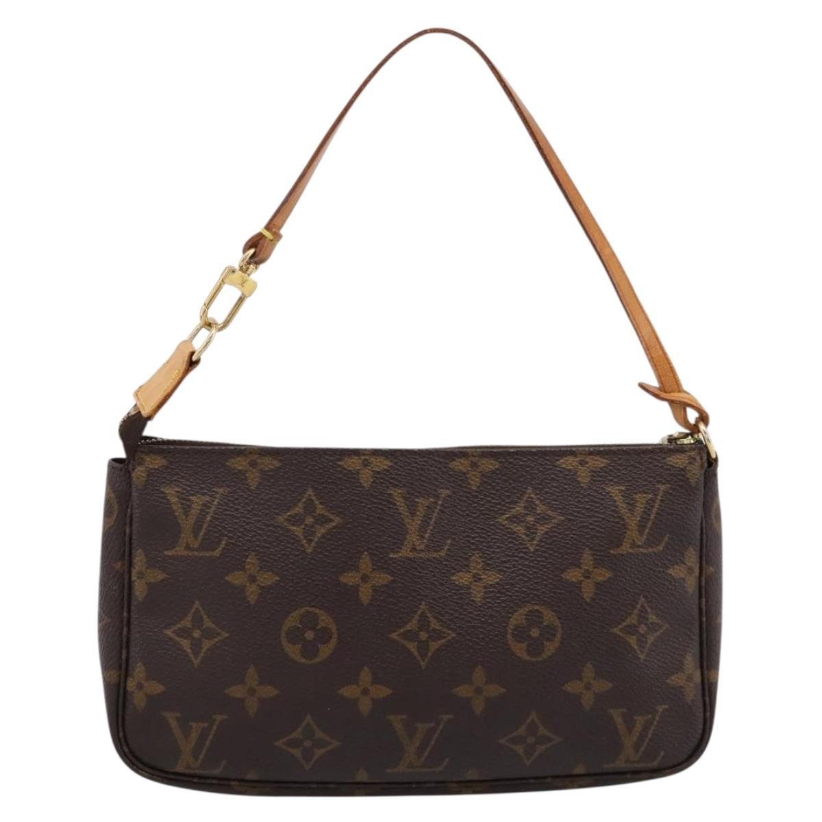 LOUIS VUITTON Monogram Pochette Accessoires Pouch M51980 LV Auth ep15630A