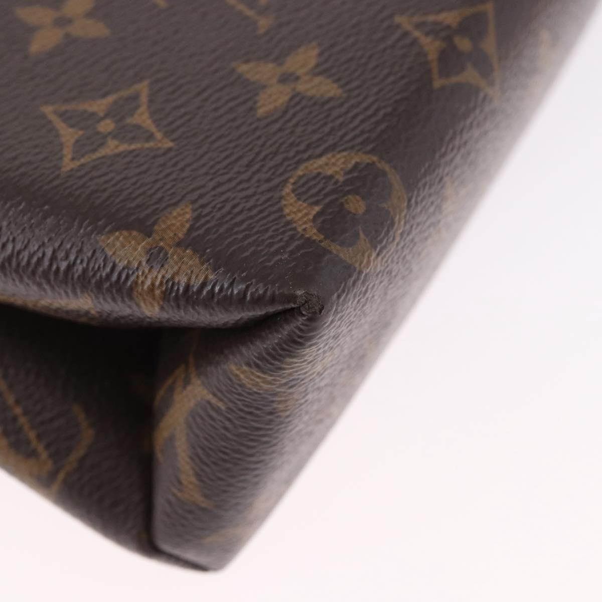 LOUIS VUITTON Monogram Rocky BB Hand Bag 2way Black M44141 LV Auth ep15635V