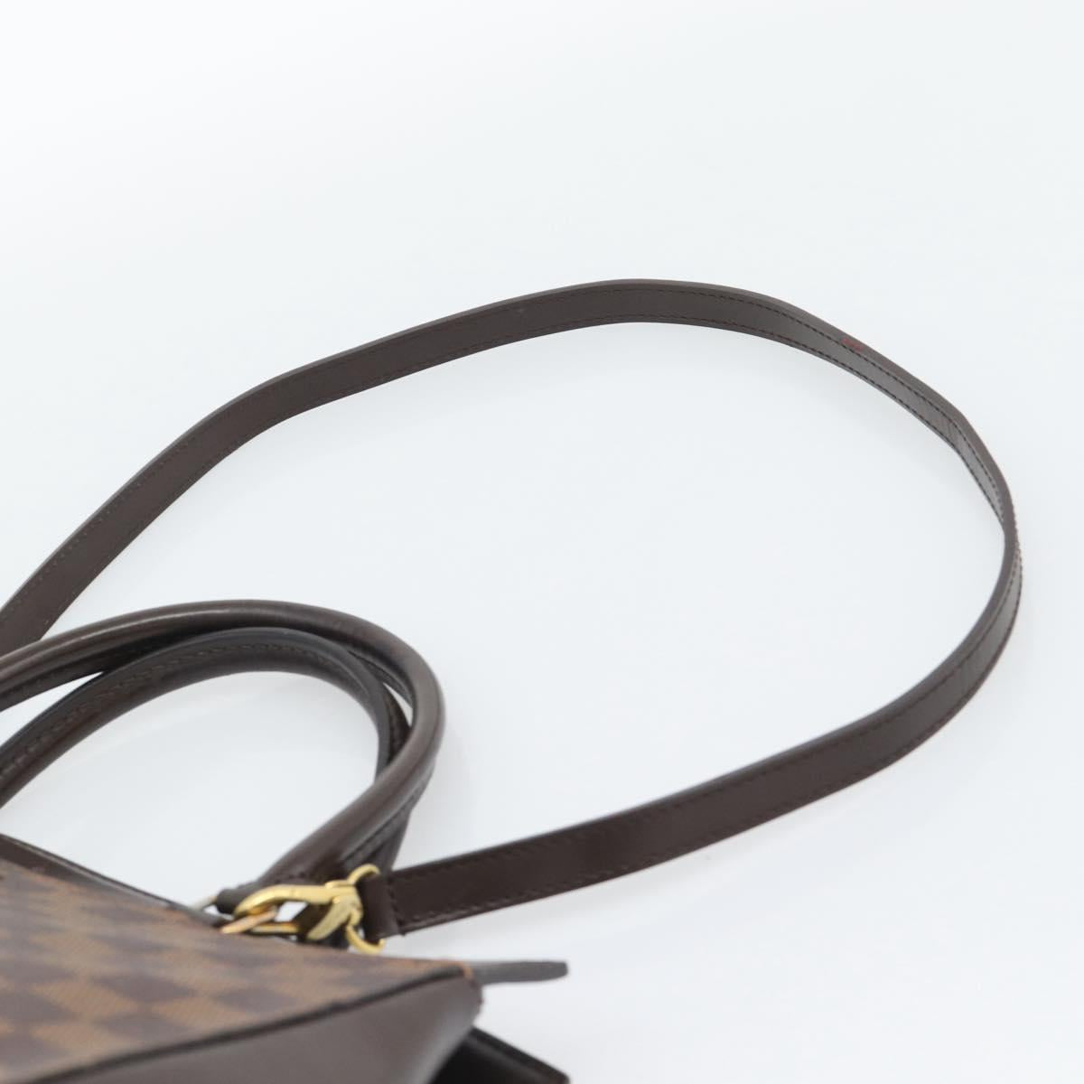 LOUIS VUITTON Damier Ebene Rivoli Hand Bag N41150 LV Auth ep15636V