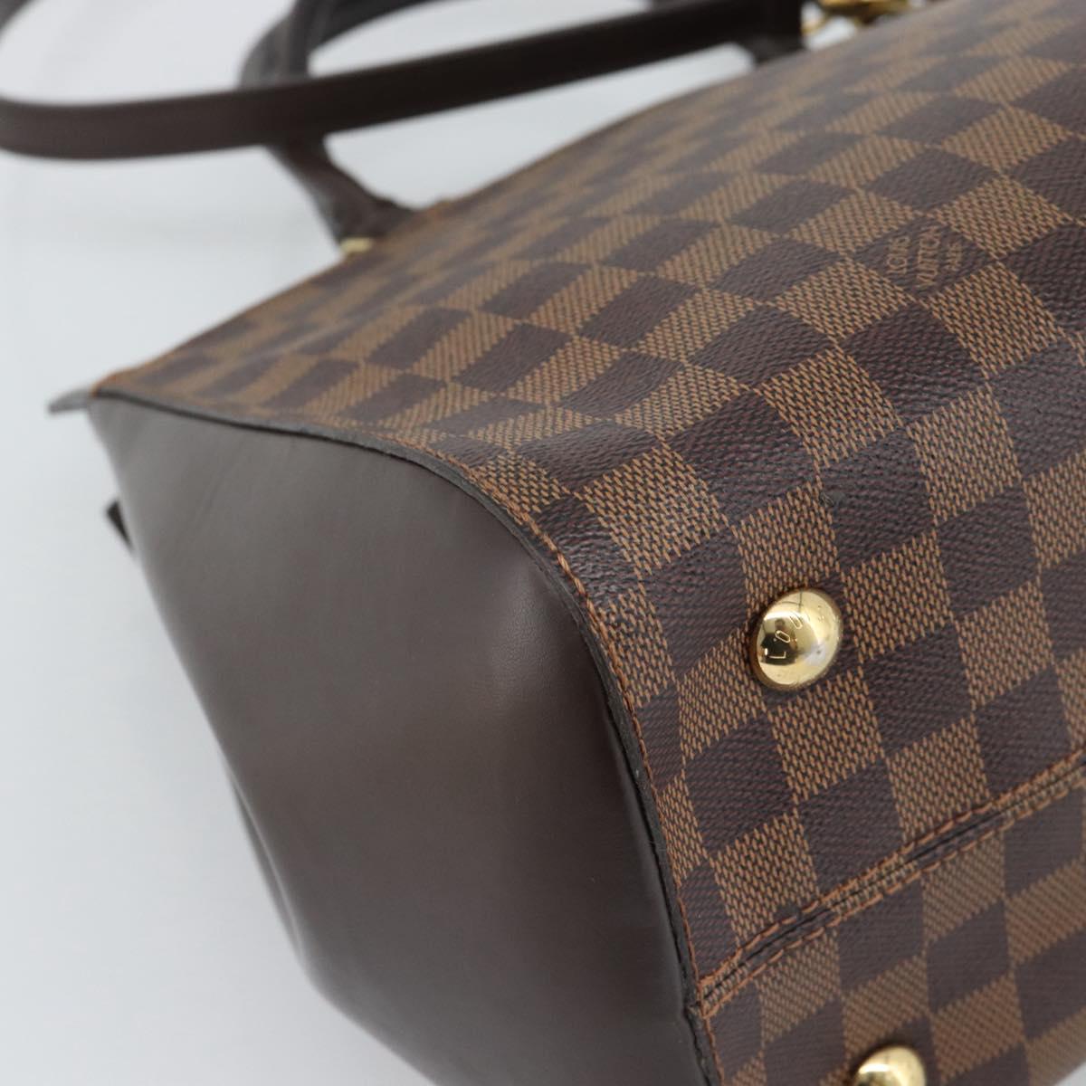 LOUIS VUITTON Damier Ebene Rivoli Hand Bag N41150 LV Auth ep15636V