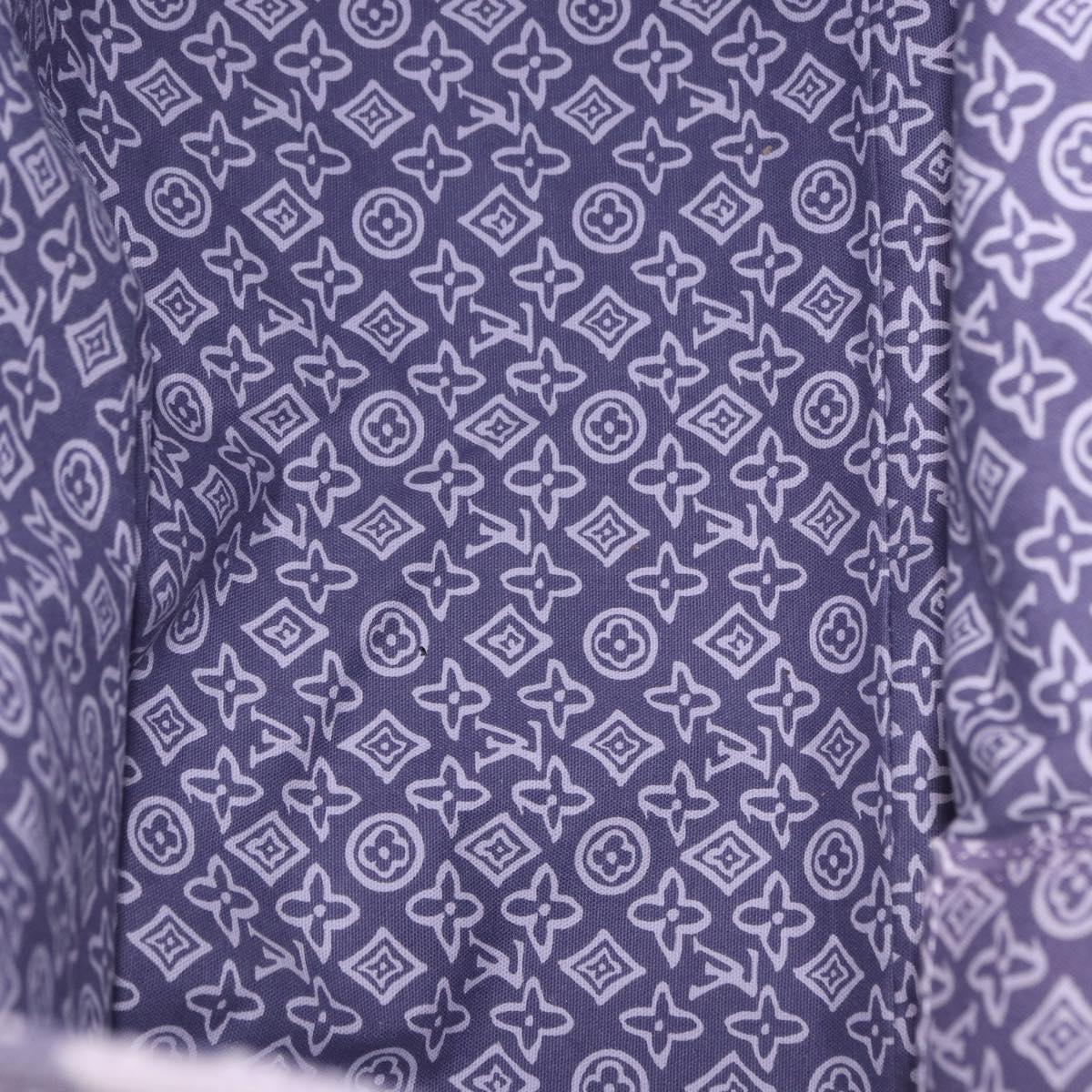 LOUIS VUITTON Cruise line Taicienne GM Bag Canvas Purple M95681 LV Auth ep15639A