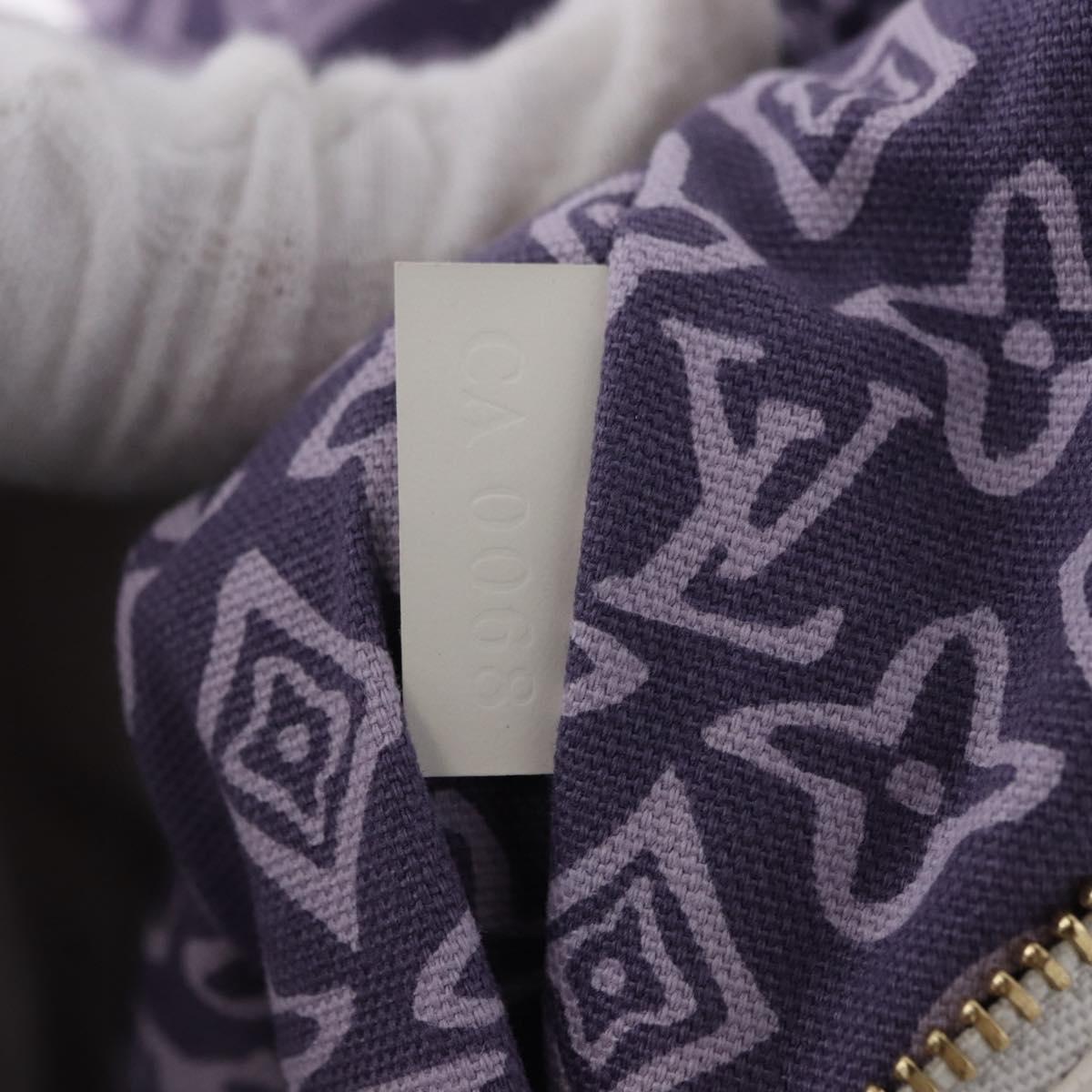 LOUIS VUITTON Cruise line Taicienne GM Bag Canvas Purple M95681 LV Auth ep15639A