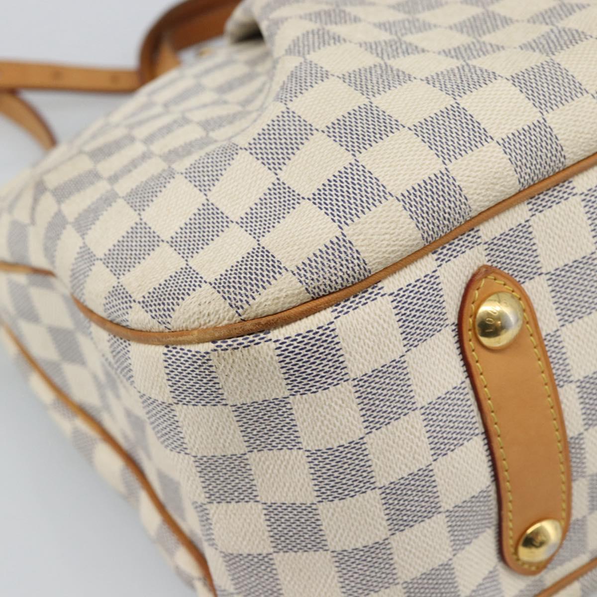 LOUIS VUITTON Damier Azur Siracusa GM Shoulder Bag N41111 LV Auth ep15640A