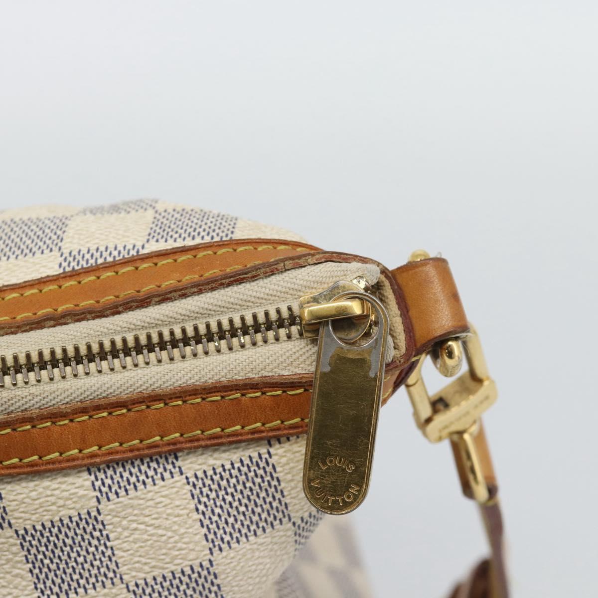 LOUIS VUITTON Damier Azur Siracusa GM Shoulder Bag N41111 LV Auth ep15640A
