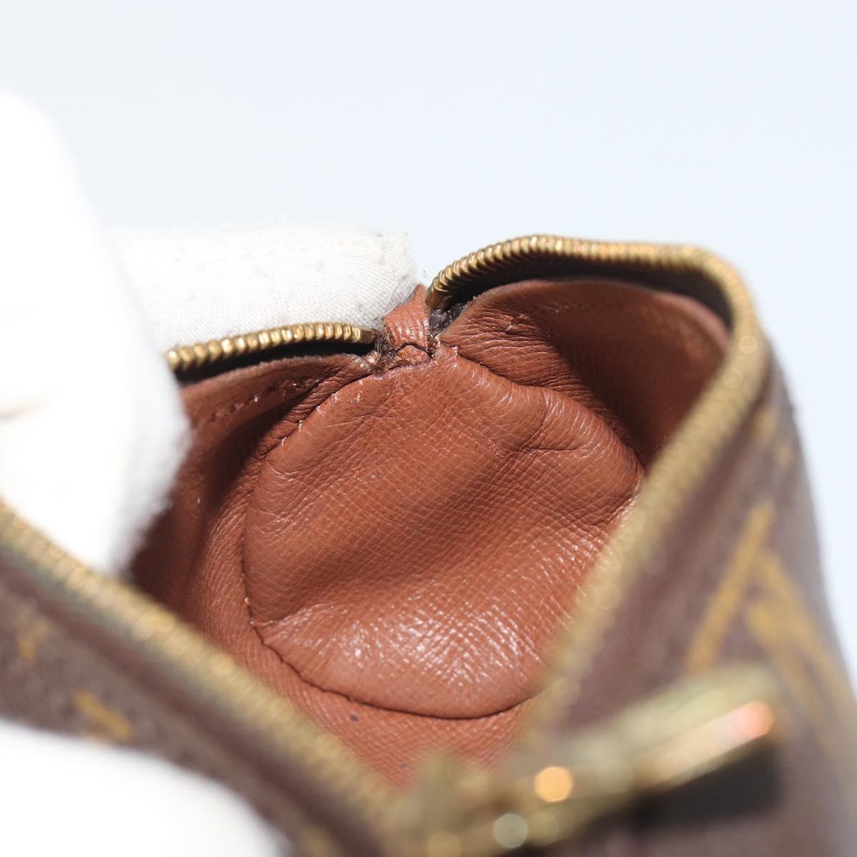 LOUIS VUITTON Monogram Papillon Pouch LV Auth ep15644