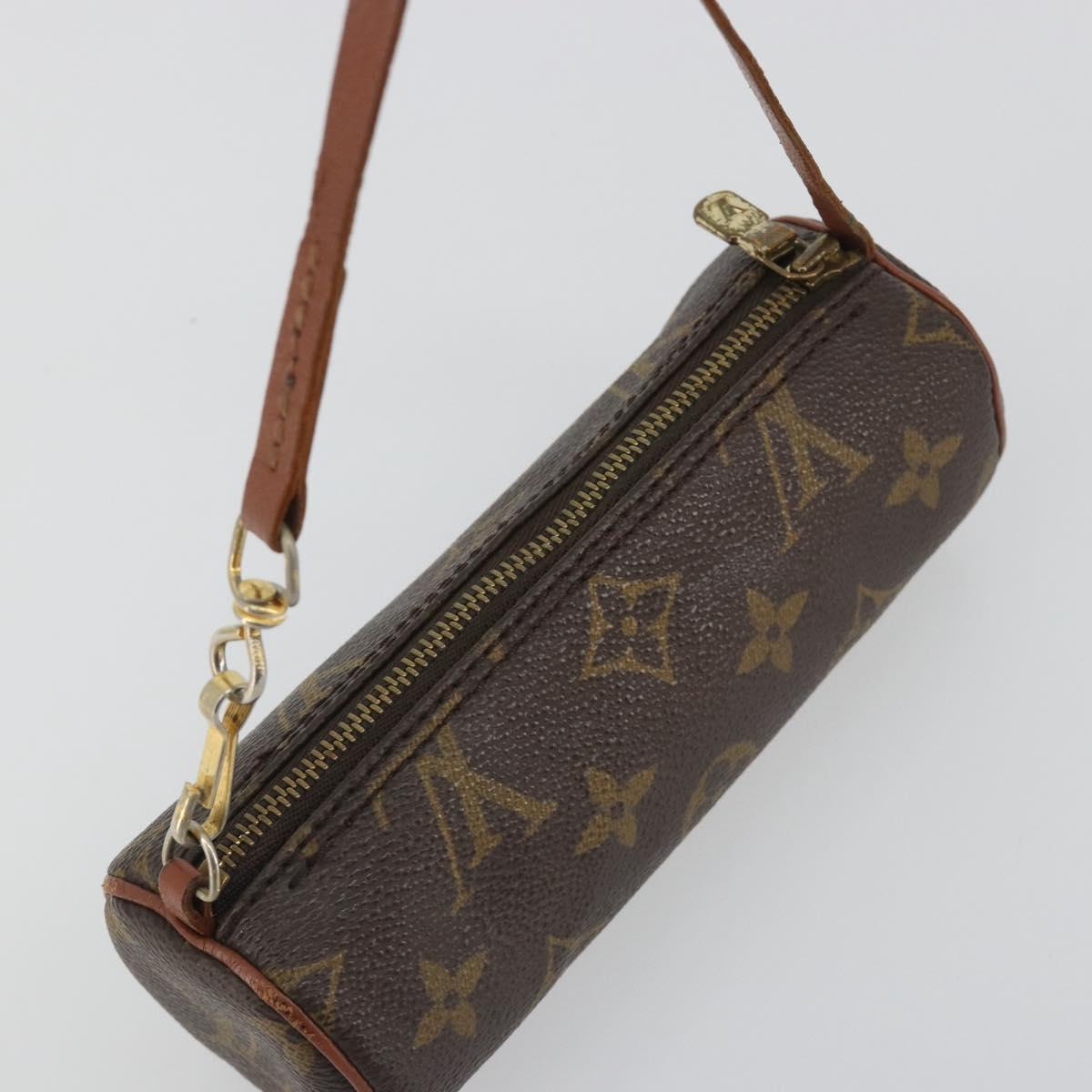 LOUIS VUITTON Monogram Papillon Pouch LV Auth ep15644