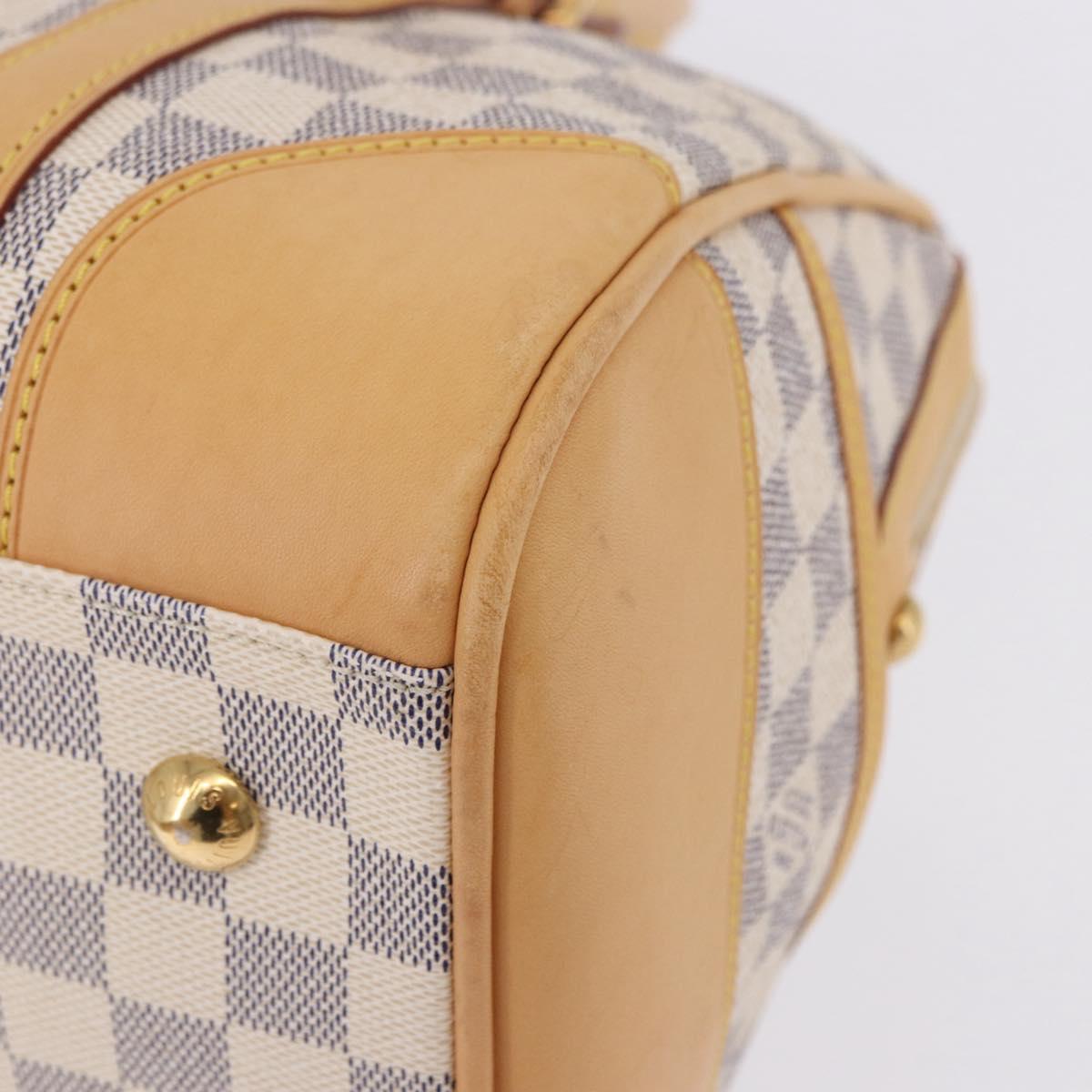 LOUIS VUITTON Damier Azur Berkeley Hand Bag N52001 LV Auth ep15648A