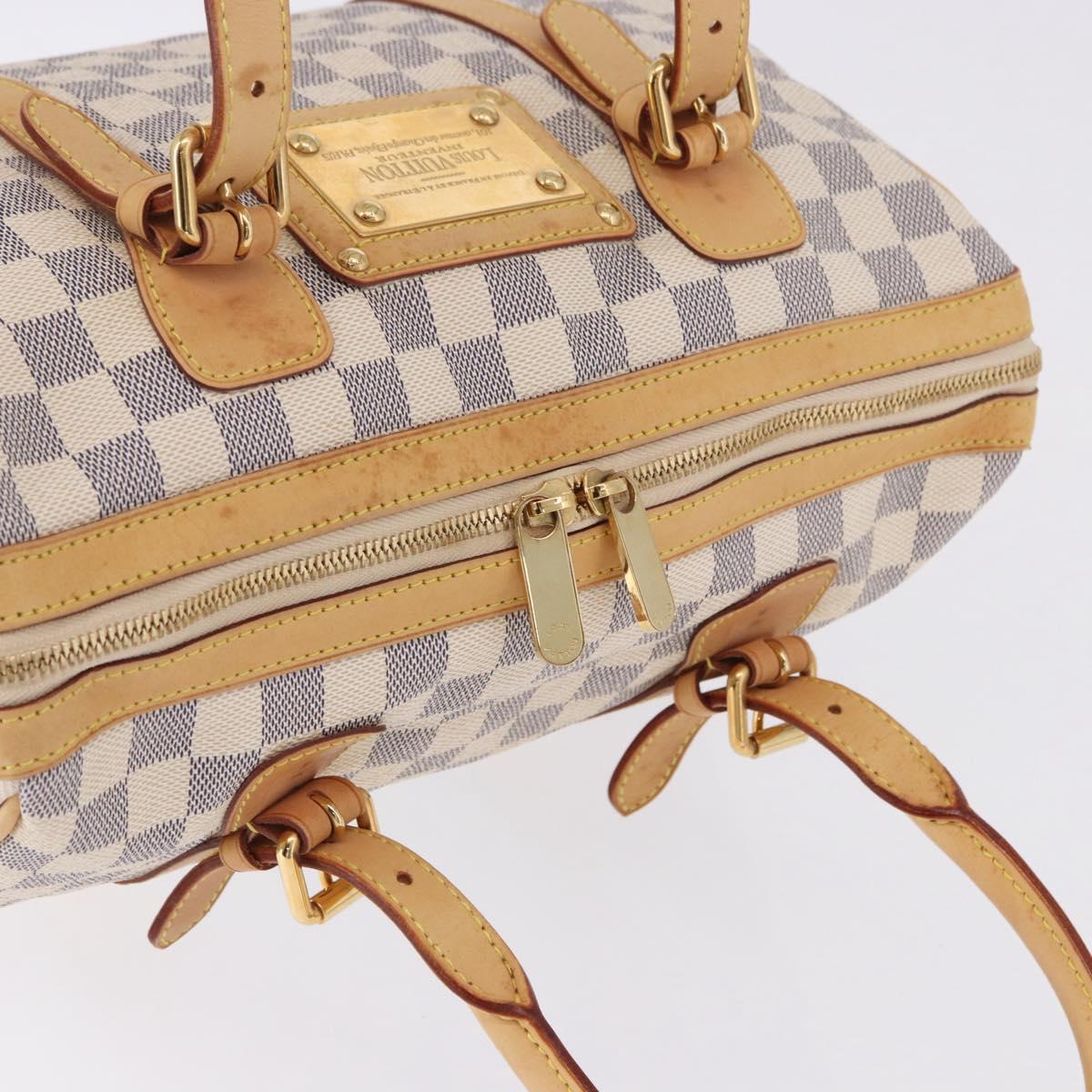 LOUIS VUITTON Damier Azur Berkeley Hand Bag N52001 LV Auth ep15648A