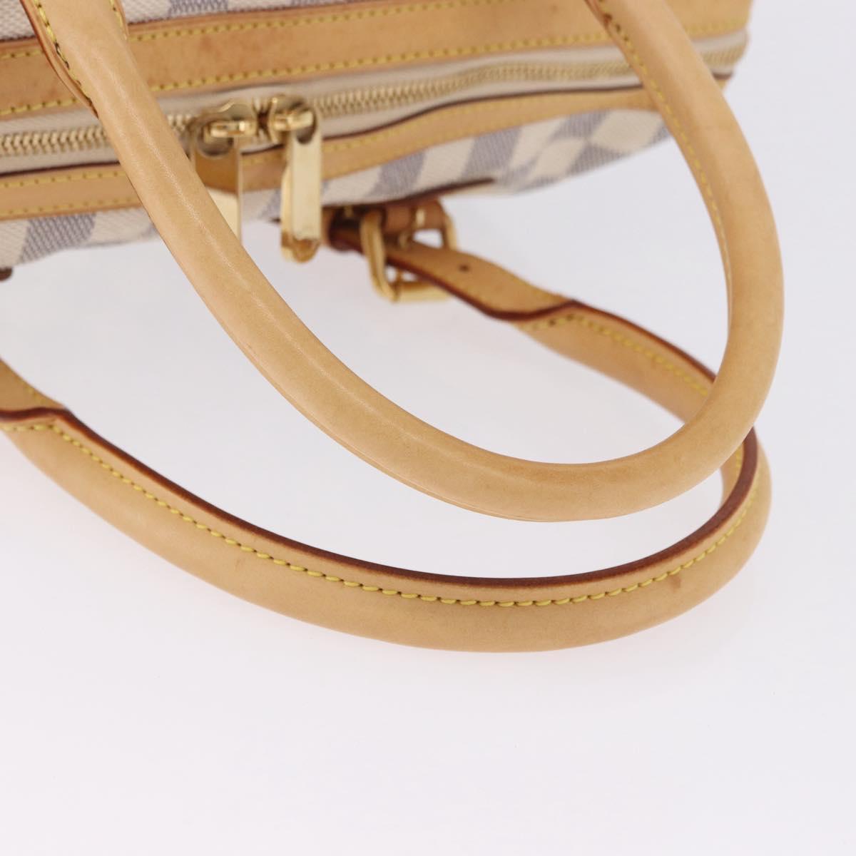 LOUIS VUITTON Damier Azur Berkeley Hand Bag N52001 LV Auth ep15648A