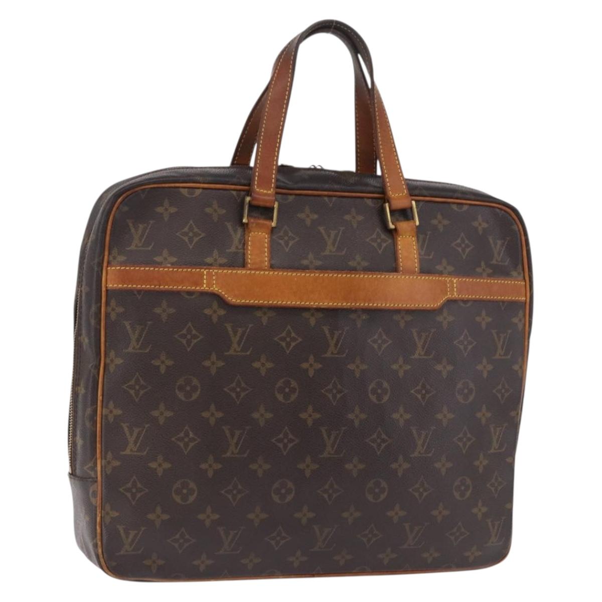 LOUIS VUITTON Monogram Porte Documents Pegas Hand Bag M53343 LV Auth ep15652