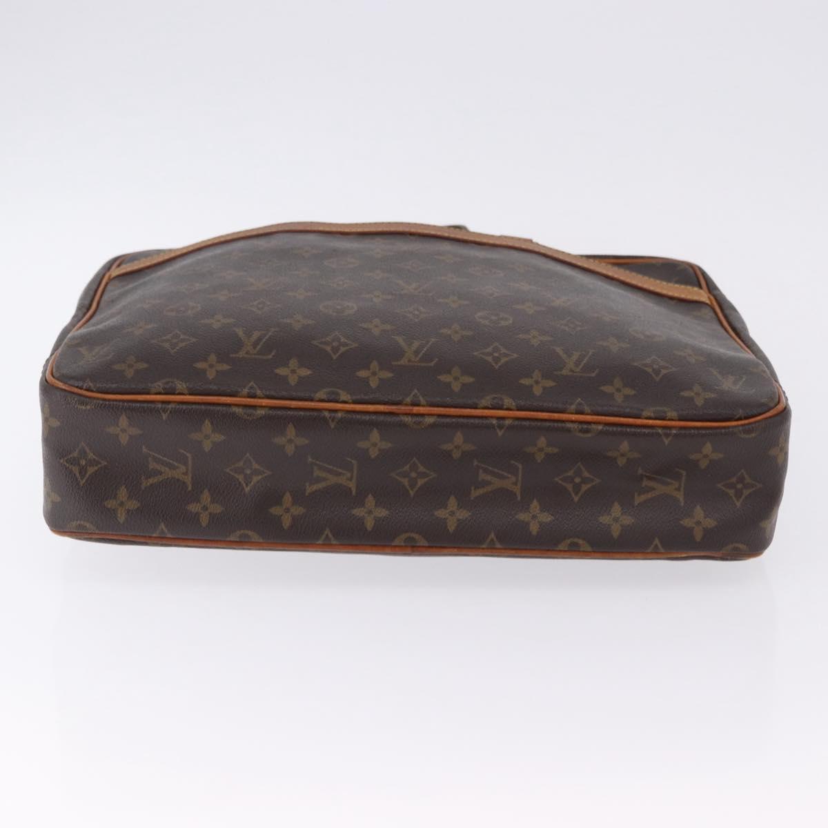 LOUIS VUITTON Monogram Porte Documents Pegas Hand Bag M53343 LV Auth ep15652