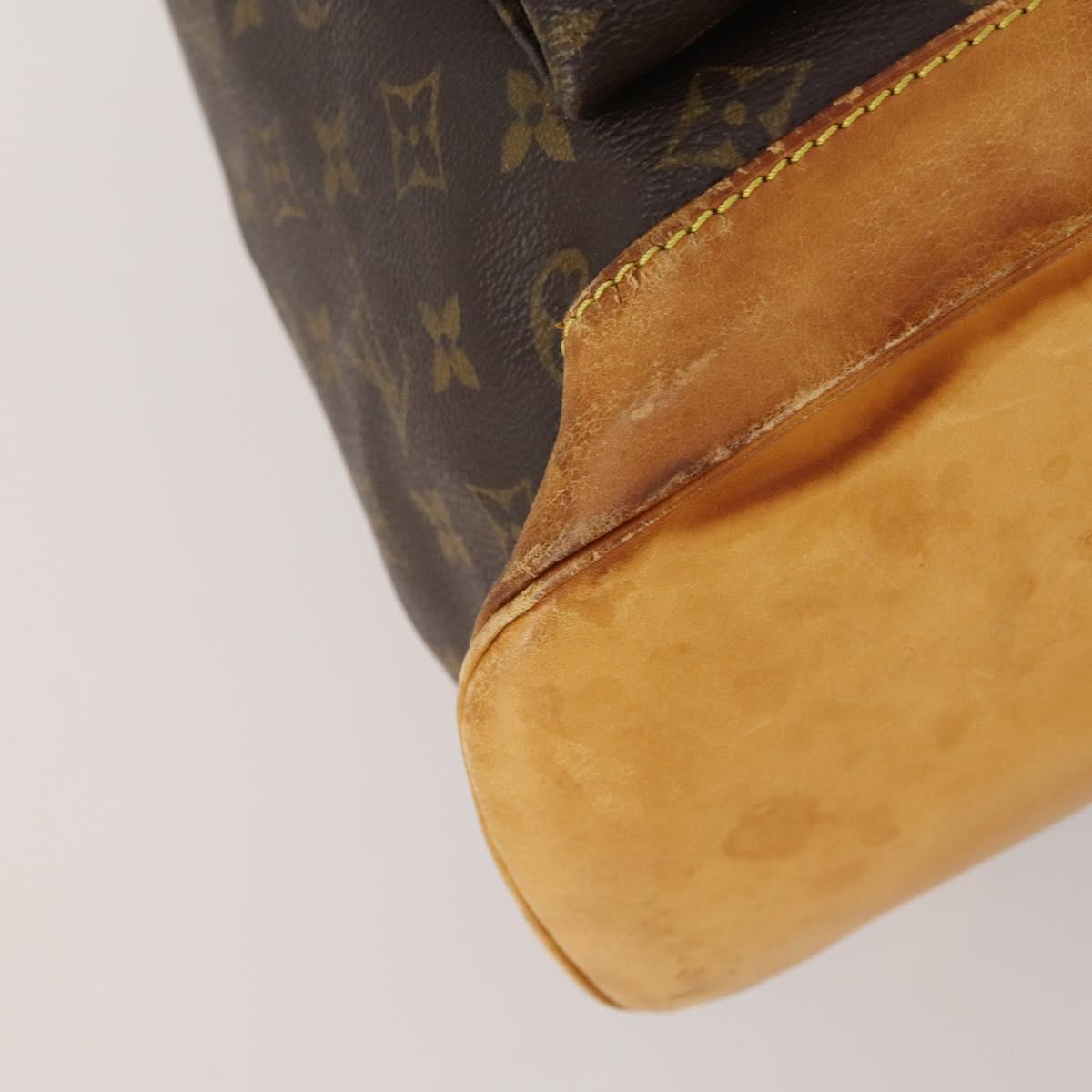 LOUIS VUITTON Monogram Montsouris GM Backpack M51135 LV Auth ep15653