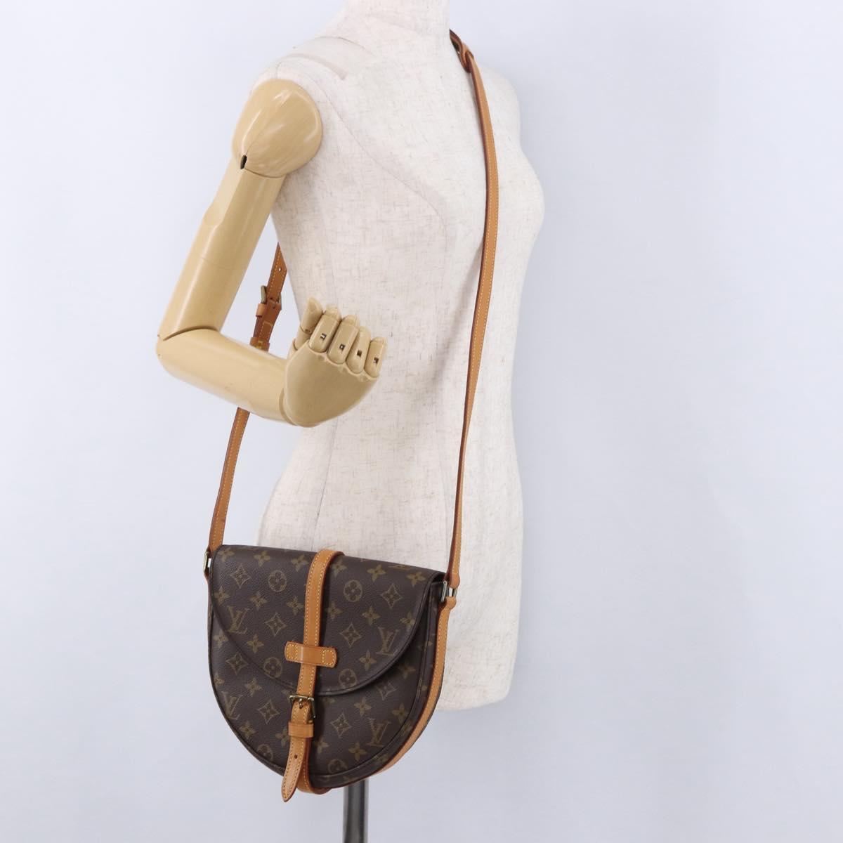 LOUIS VUITTON Monogram Chantilly MM Shoulder Bag M51233 LV Auth ep15655A