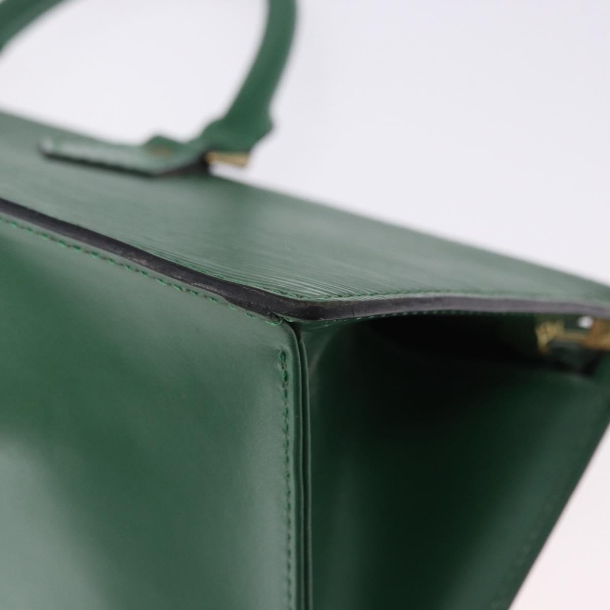 LOUIS VUITTON Epi Sac Triangle Hand Bag Green M52094 LV Auth ep15656A