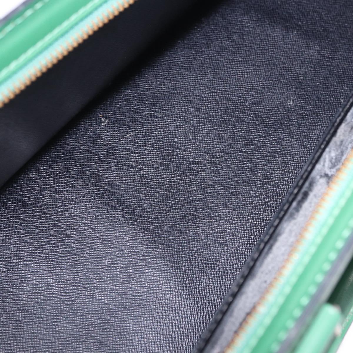 LOUIS VUITTON Epi Sac Triangle Hand Bag Green M52094 LV Auth ep15656A