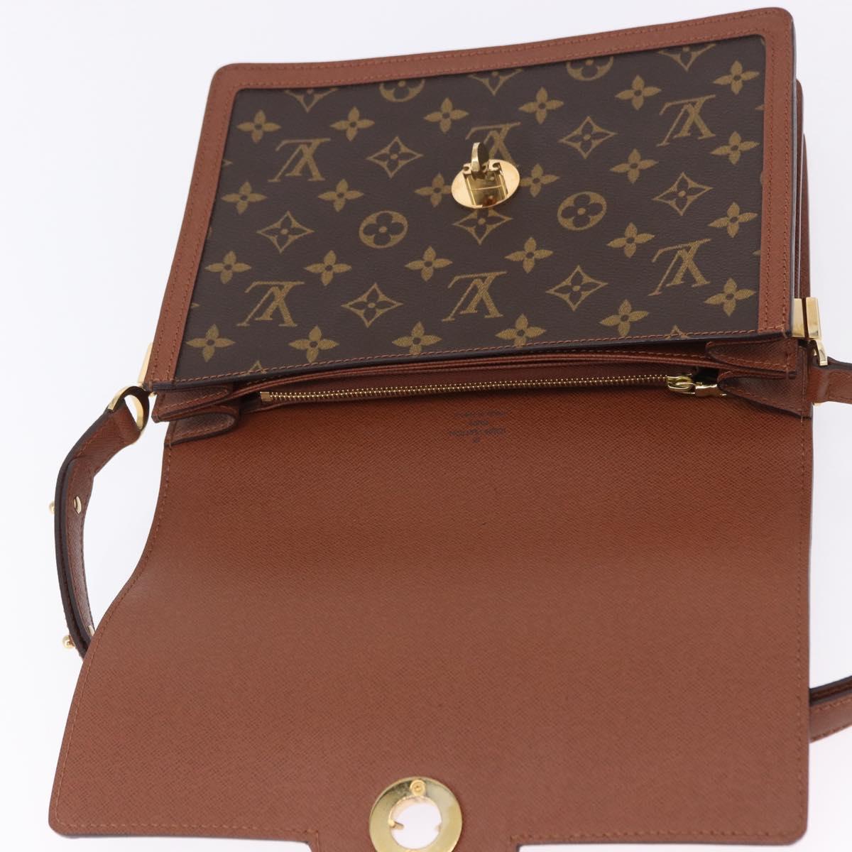 LOUIS VUITTON Monogram Raspail Shoulder Bag M51372 LV Auth ep15658A