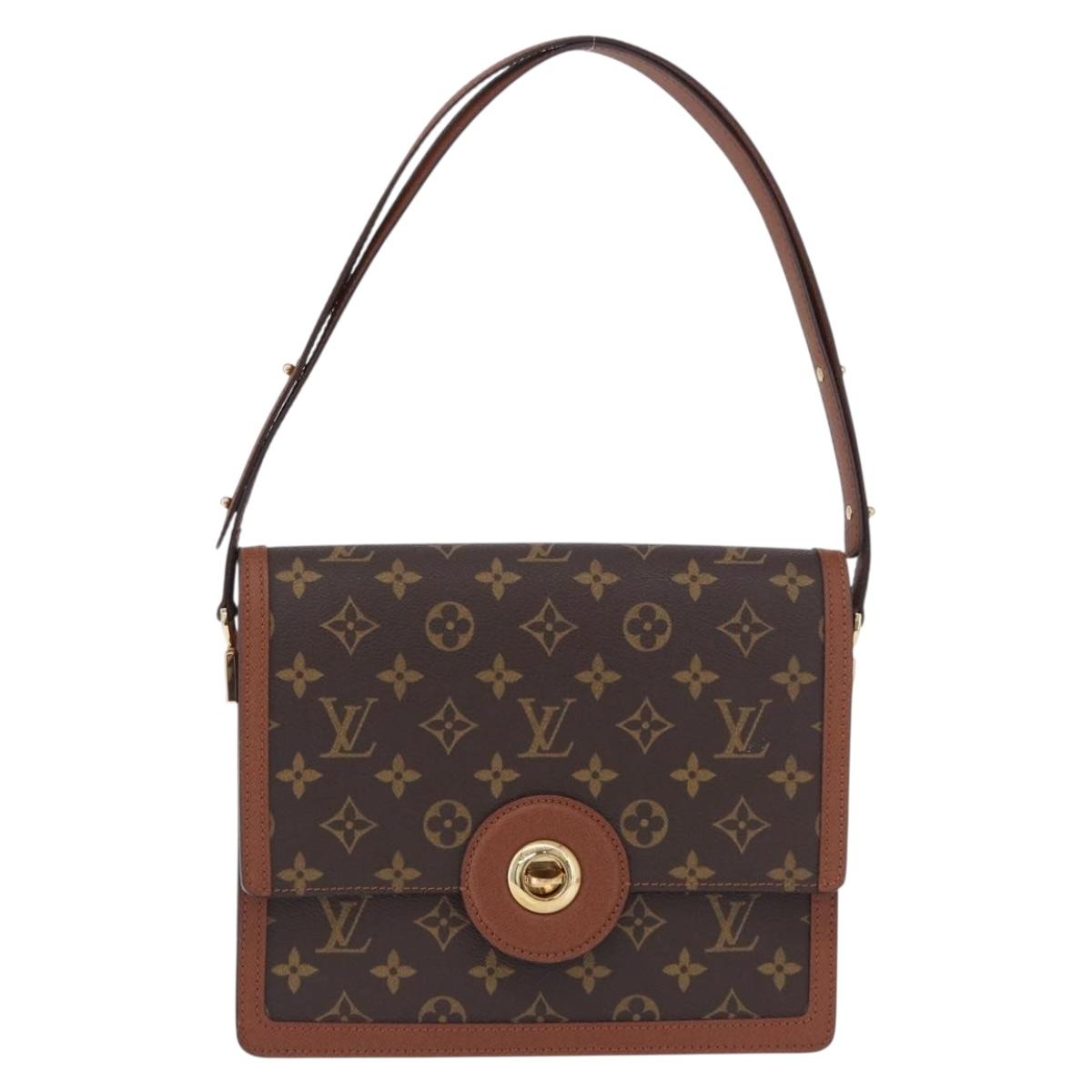LOUIS VUITTON Monogram Raspail Shoulder Bag M51372 LV Auth ep15658A