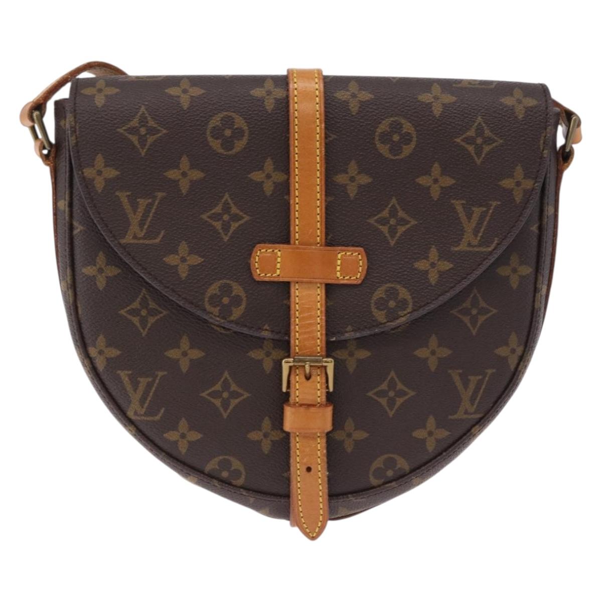LOUIS VUITTON Monogram Chantilly MM Shoulder Bag M51233 LV Auth ep15660A